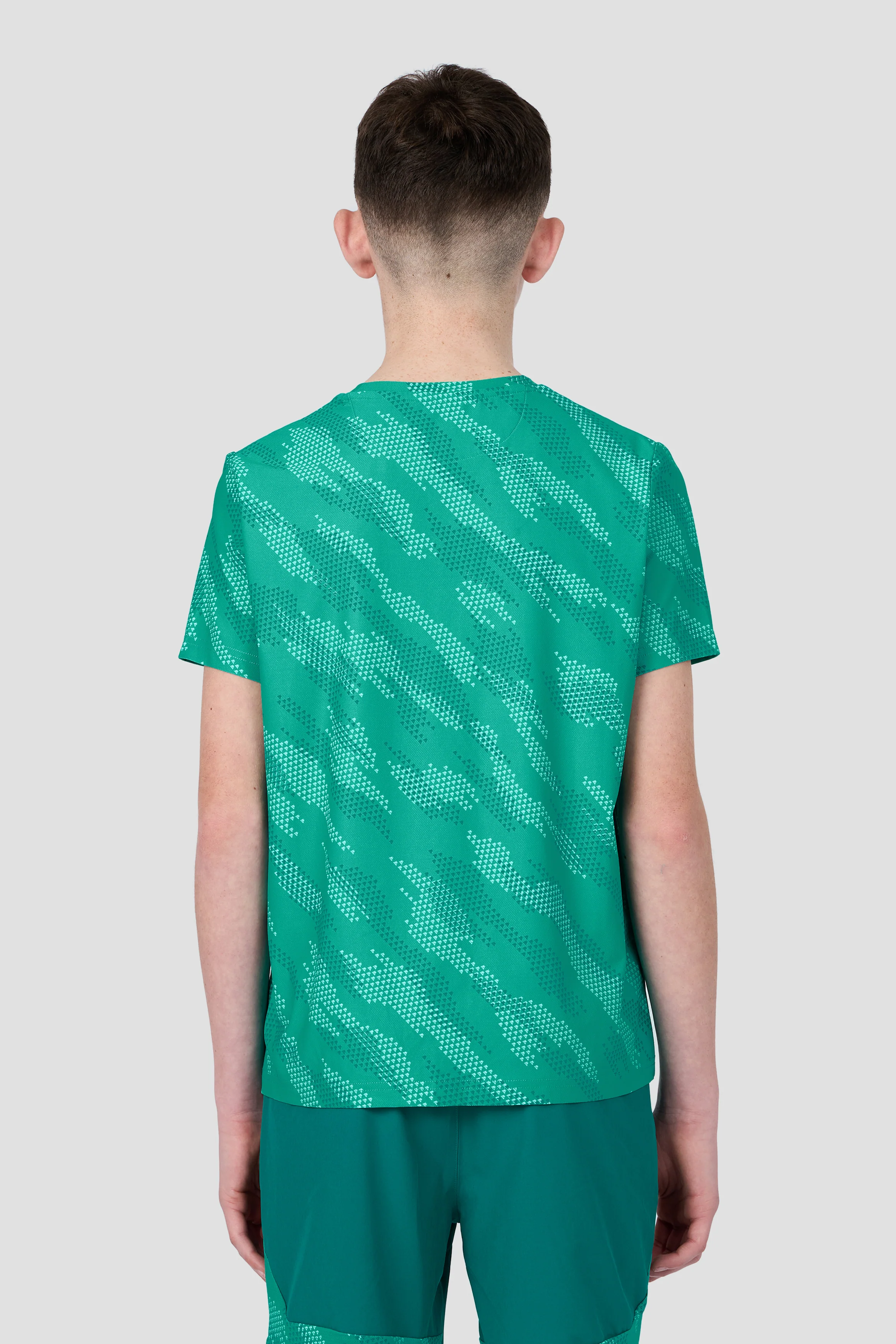 Boys Thera T-Shirt - Lagoon Green/Duck Egg/Cyber Jade - Image 2