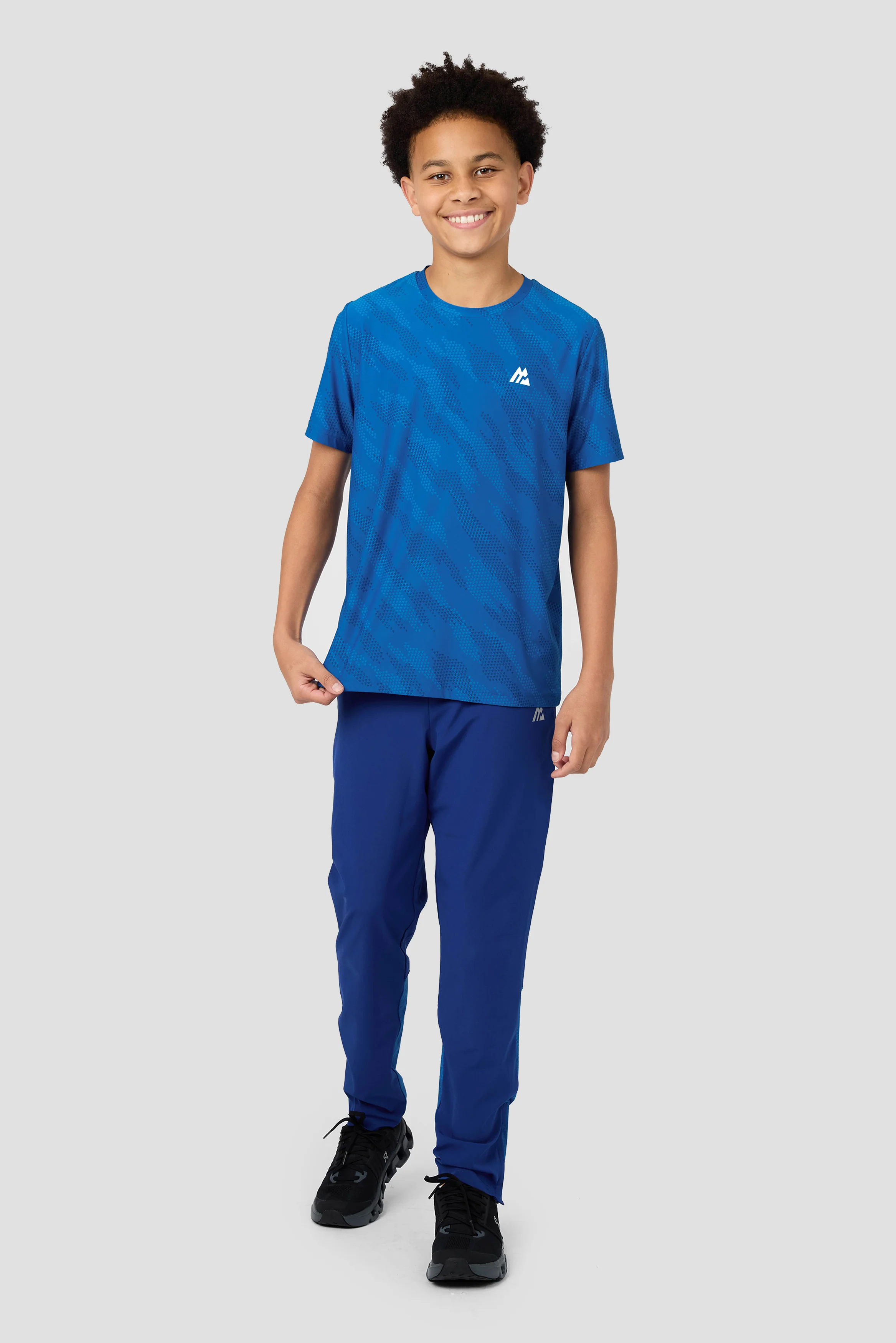 Boys Thera T-Shirt - Marine Blue/Cobalt/Idaho Blue - Image 3