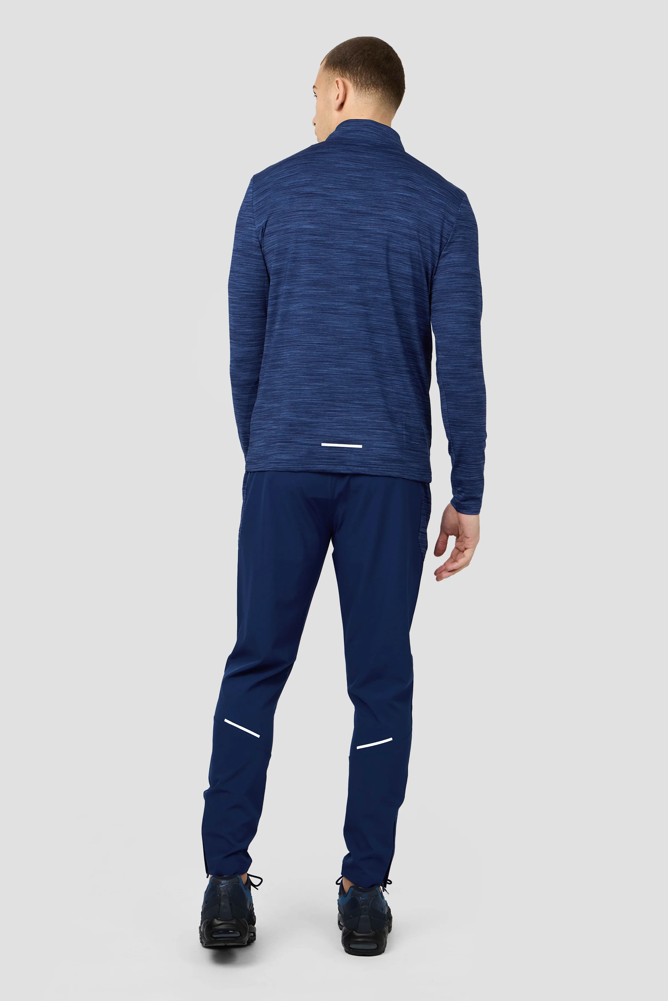 Trail 1/4 Zip - Navy Multi - Image 4