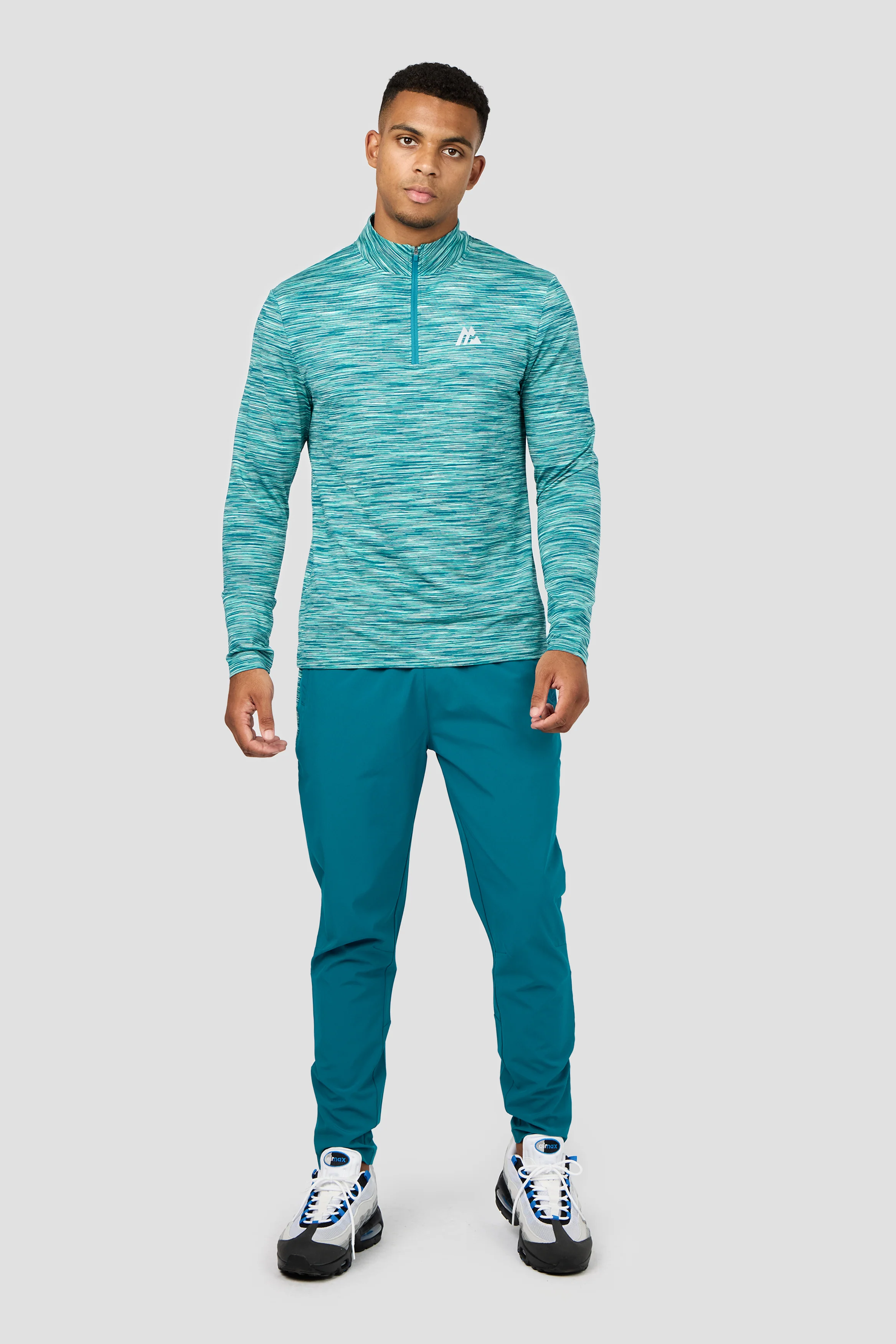 Trail 1/4 Zip - Teal Multi - Image 3