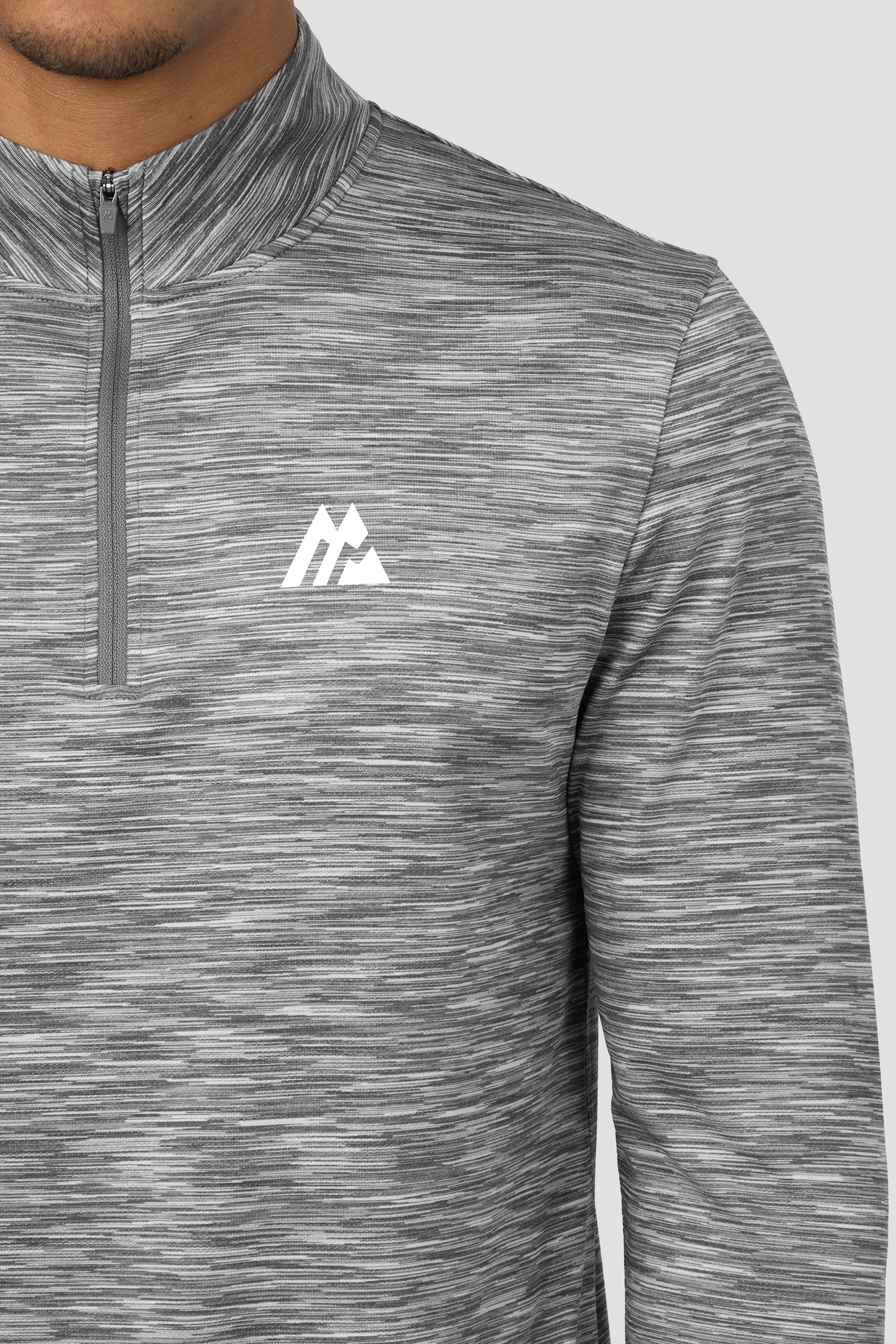Trail 1/4 Zip - Grey Multi - Image 5