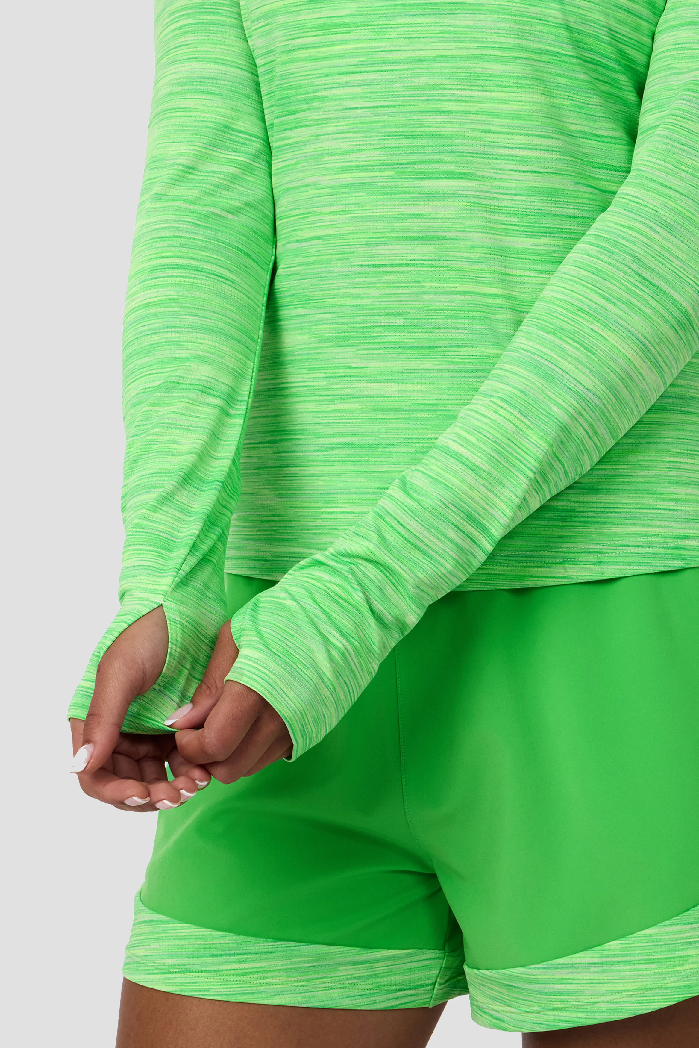 Women's Trail 1/4 Zip - Green Multi - Image 6