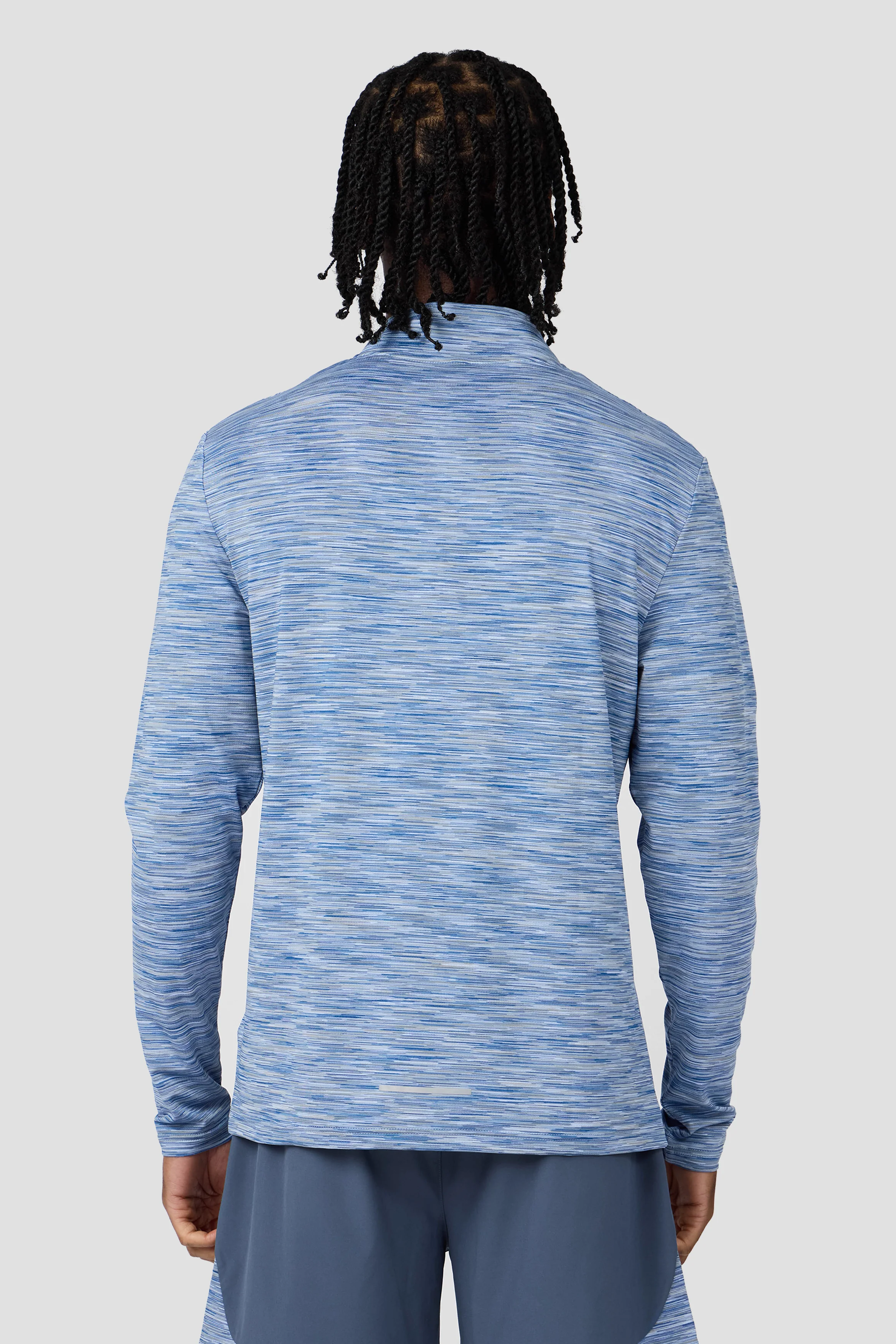 Trail 1/4 Zip - Light Blue Multi - Image 2