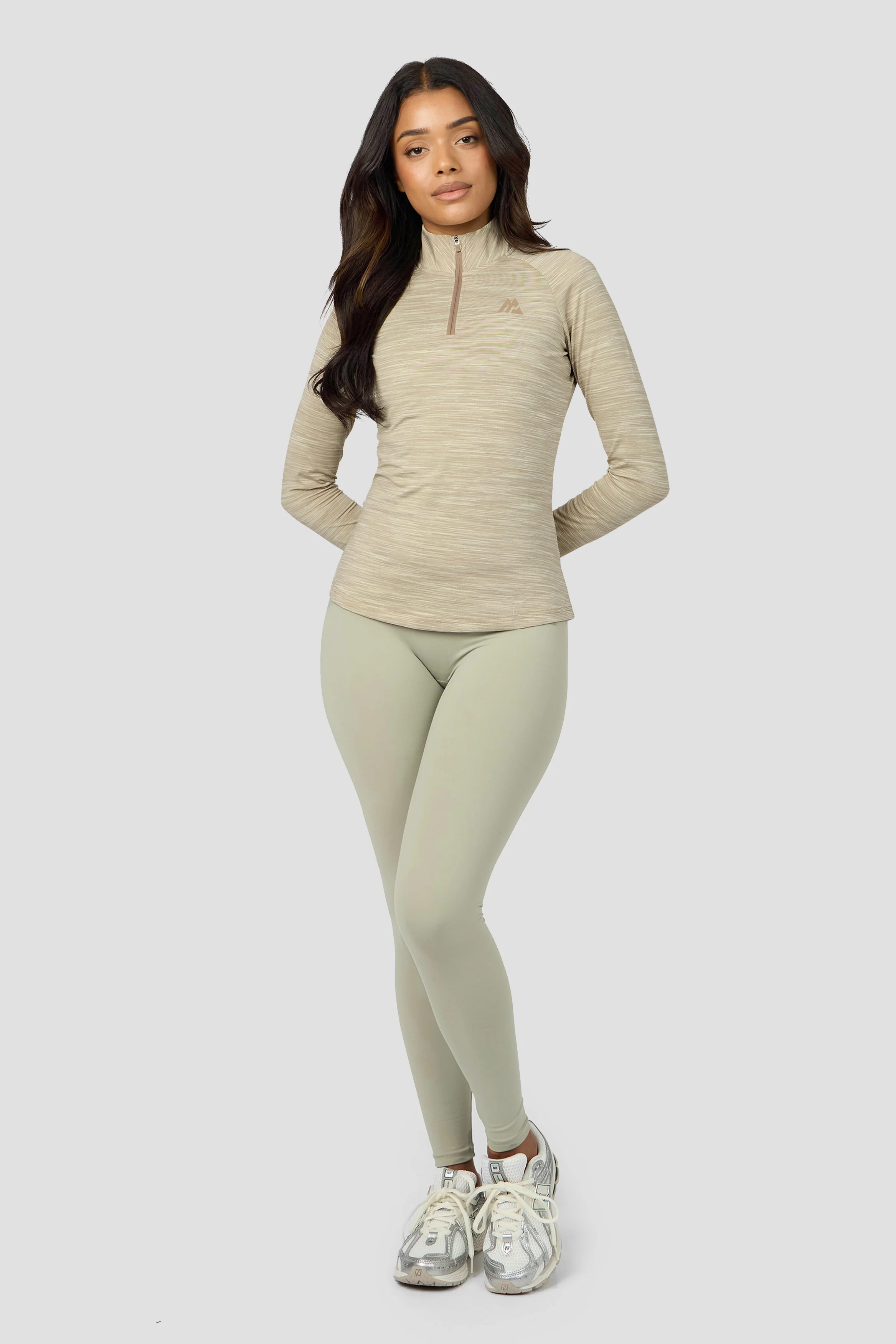 Women's Trail 1/4 Zip - Maple Multi - Image 3