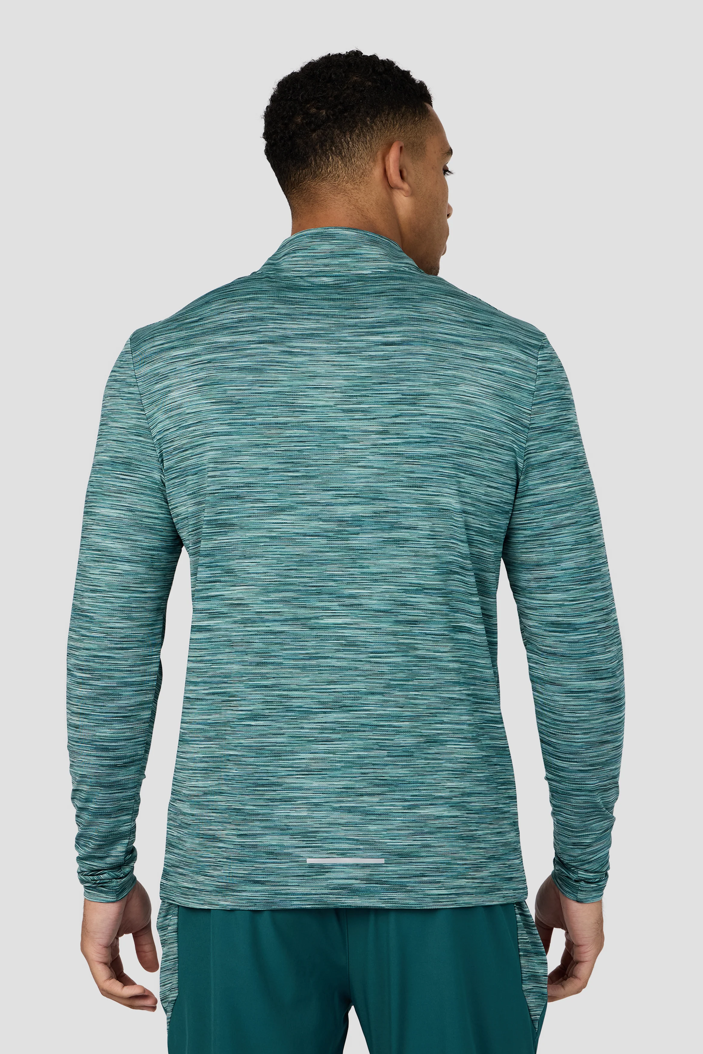 Trail 1/4 Zip - Light Teal Multi - Image 2