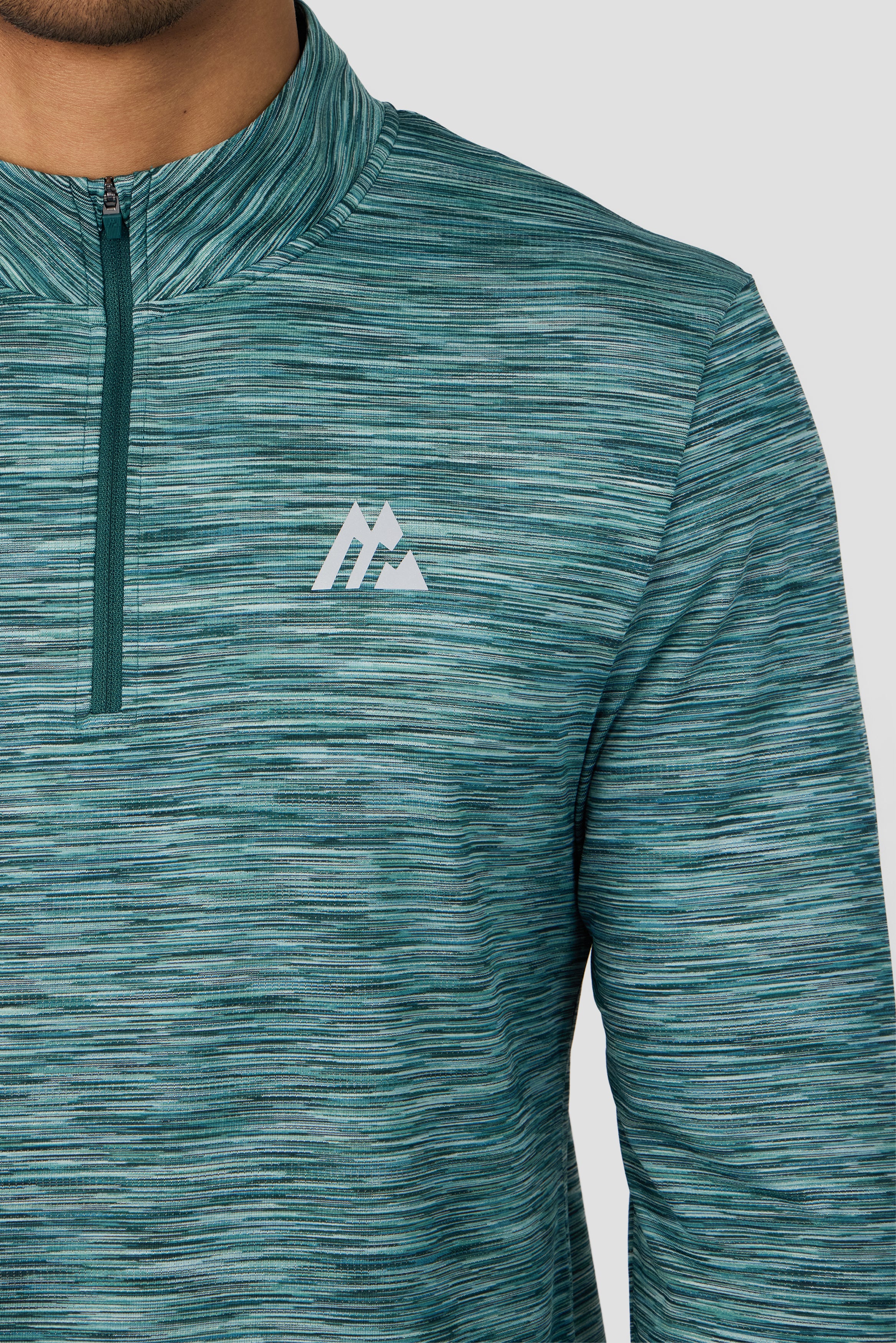 Trail 1/4 Zip - Light Teal Multi - Image 4