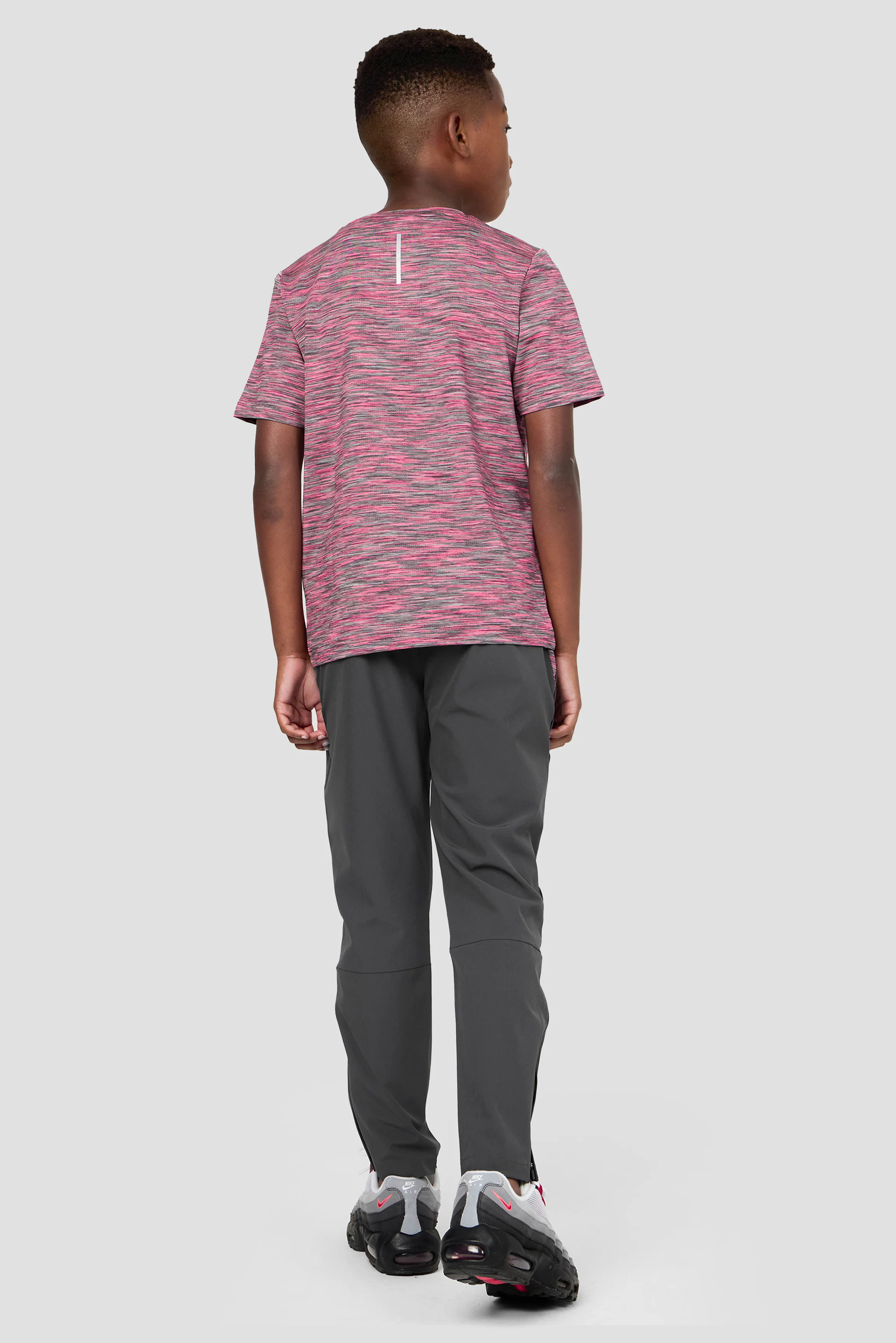 Boys Trail T-Shirt - Grey/Pink Multi - Image 4