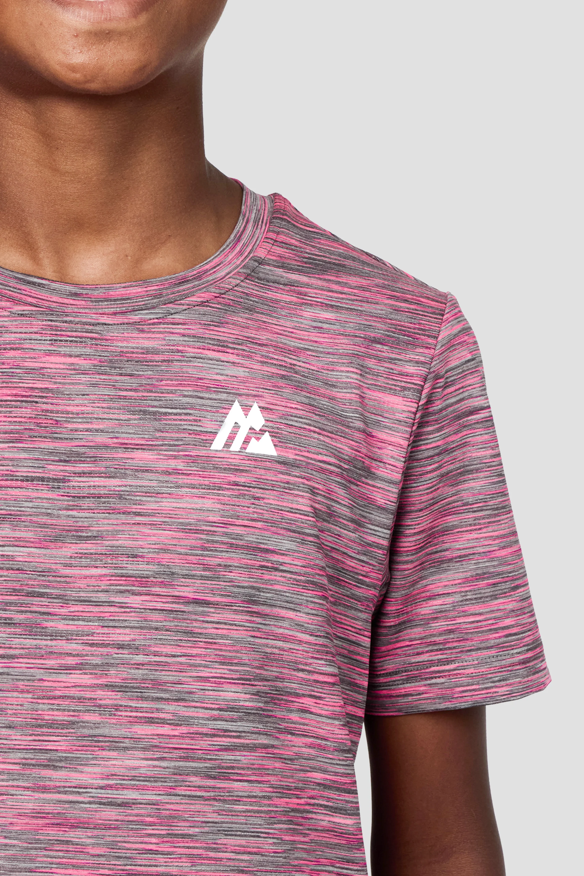 Boys Trail T-Shirt - Grey/Pink Multi - Image 5