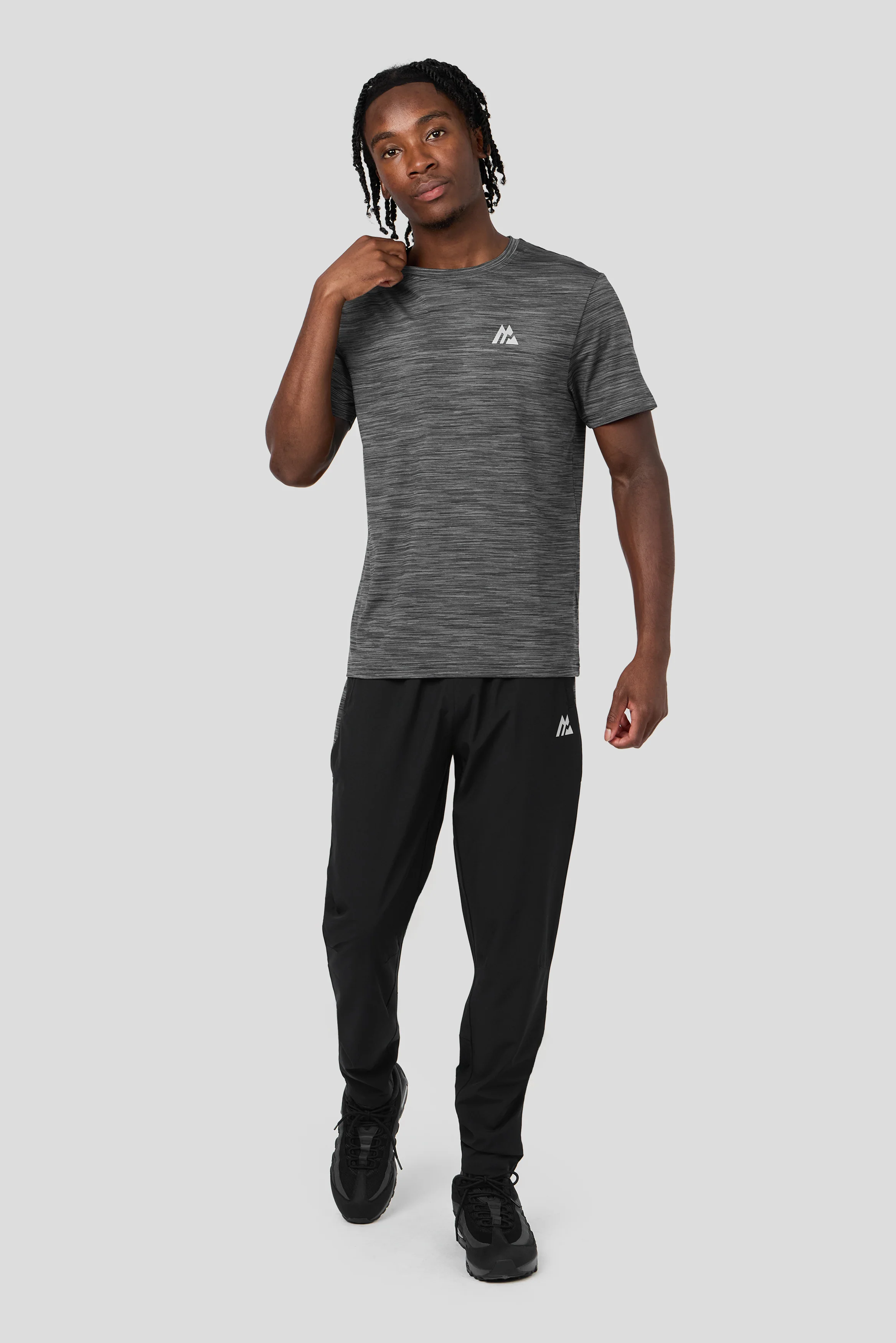 Trail T-Shirt - Black/Grey - Image 3