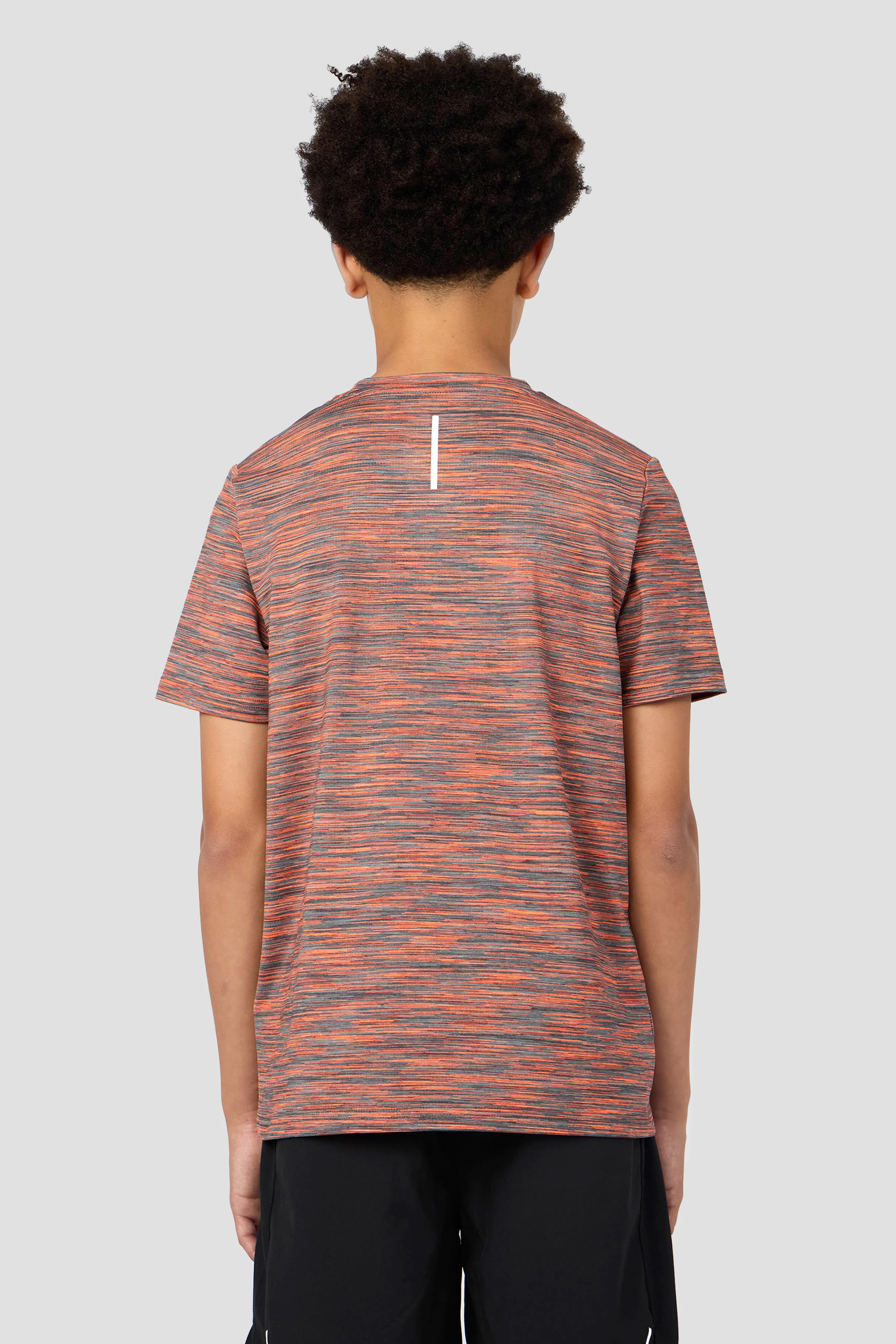 Boys Trail T-Shirt - Grey/Orange - Image 2