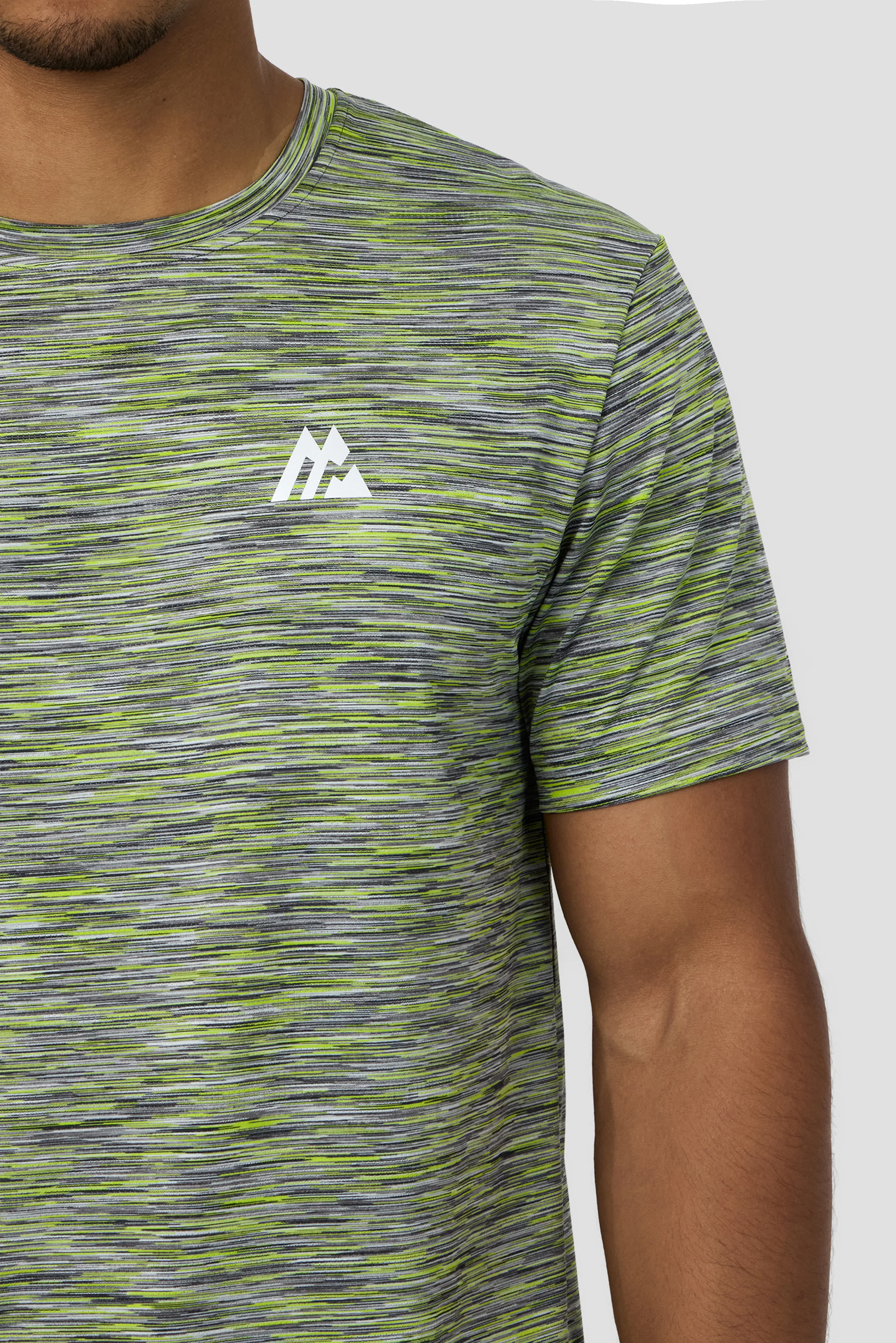Trail T-Shirt - Lime/Grey/Black - Image 5