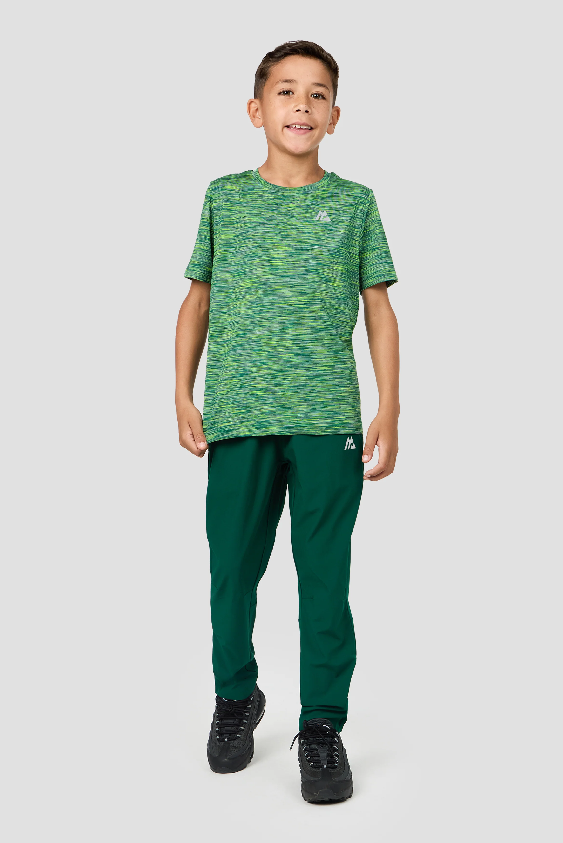 Boys Trail T-shirt - Green Multi - Image 3