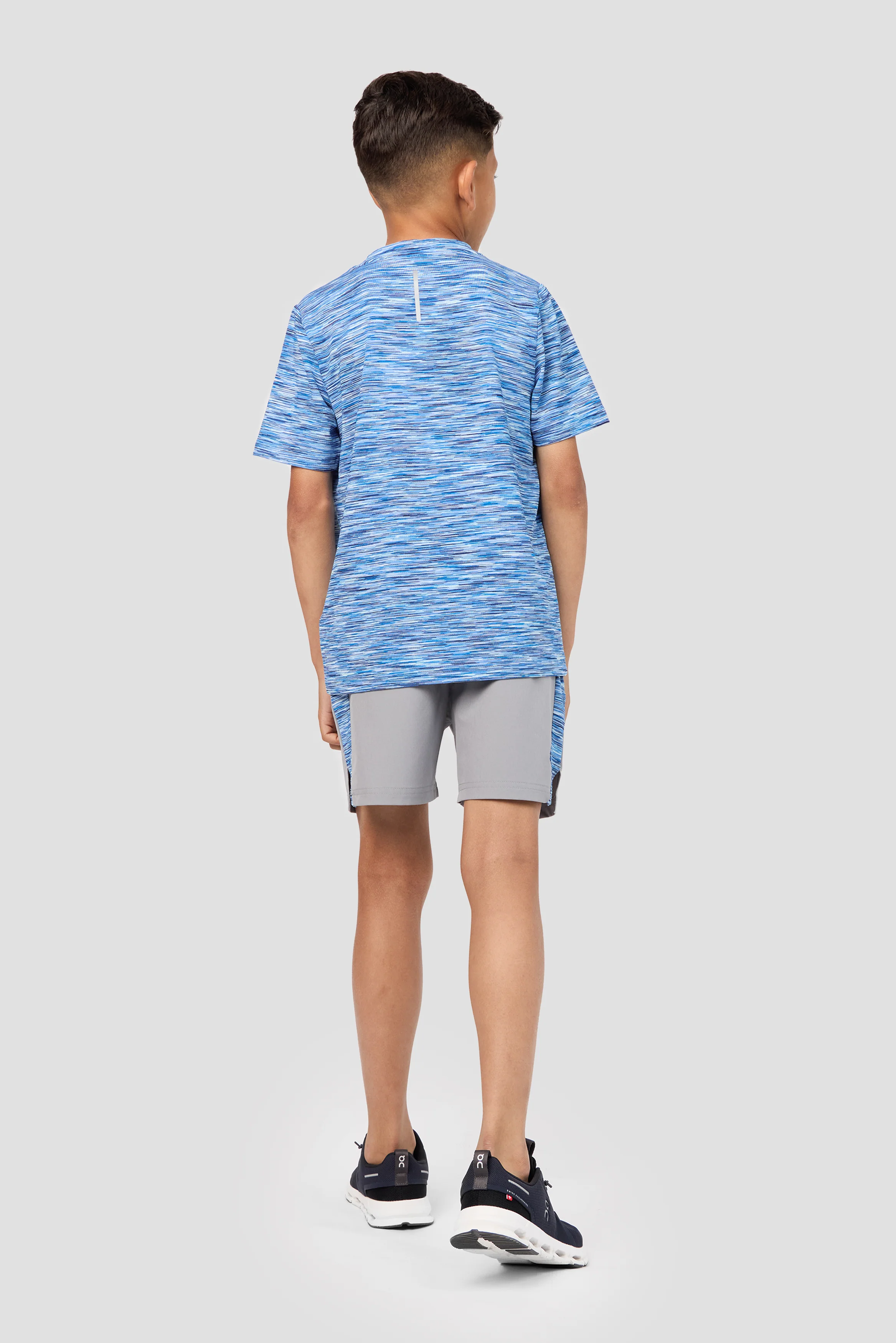 Boys Trail T-Shirt - Blue/White Multi - Image 4
