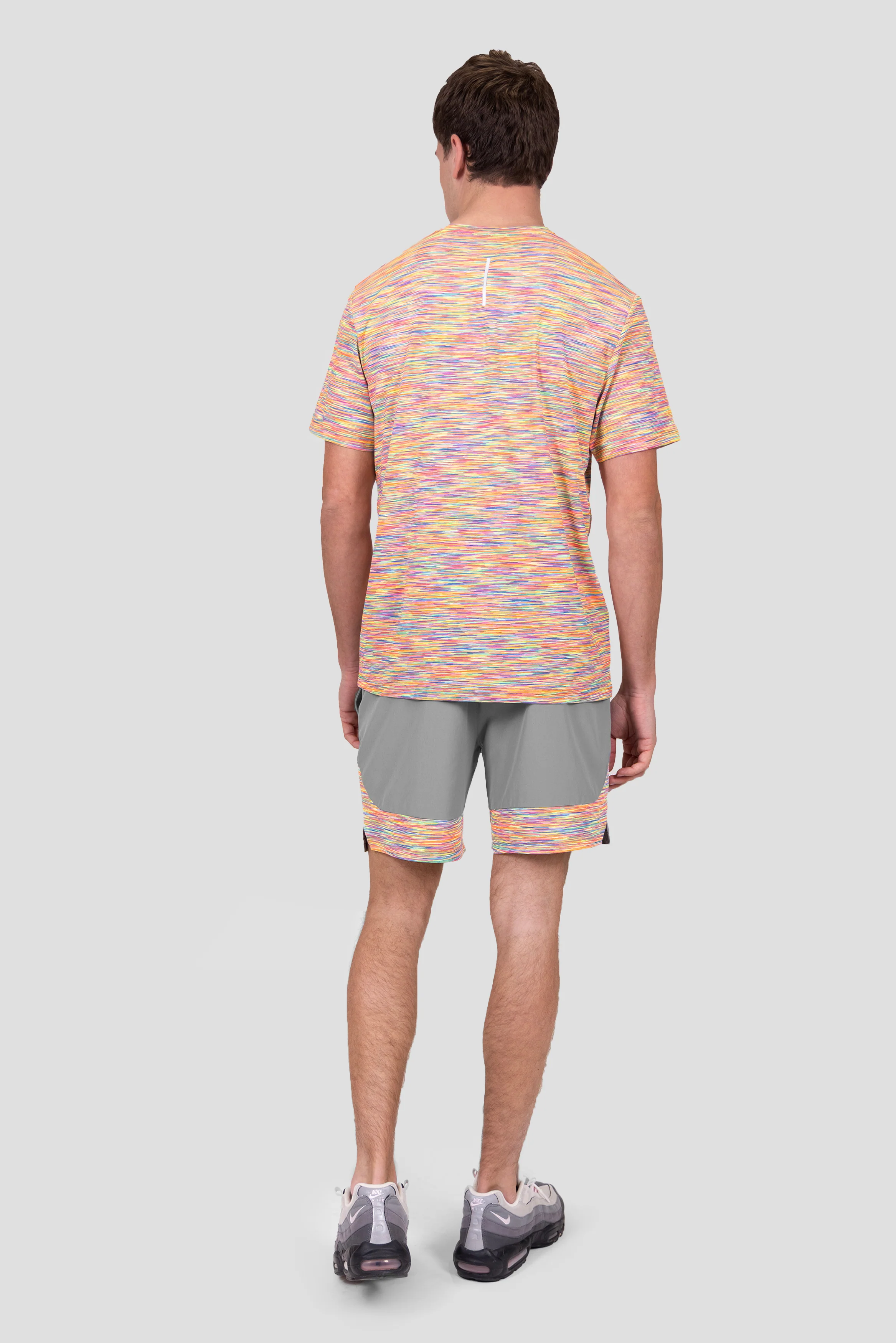 Trail T-Shirt - Blue/Pink/Orange - Image 4