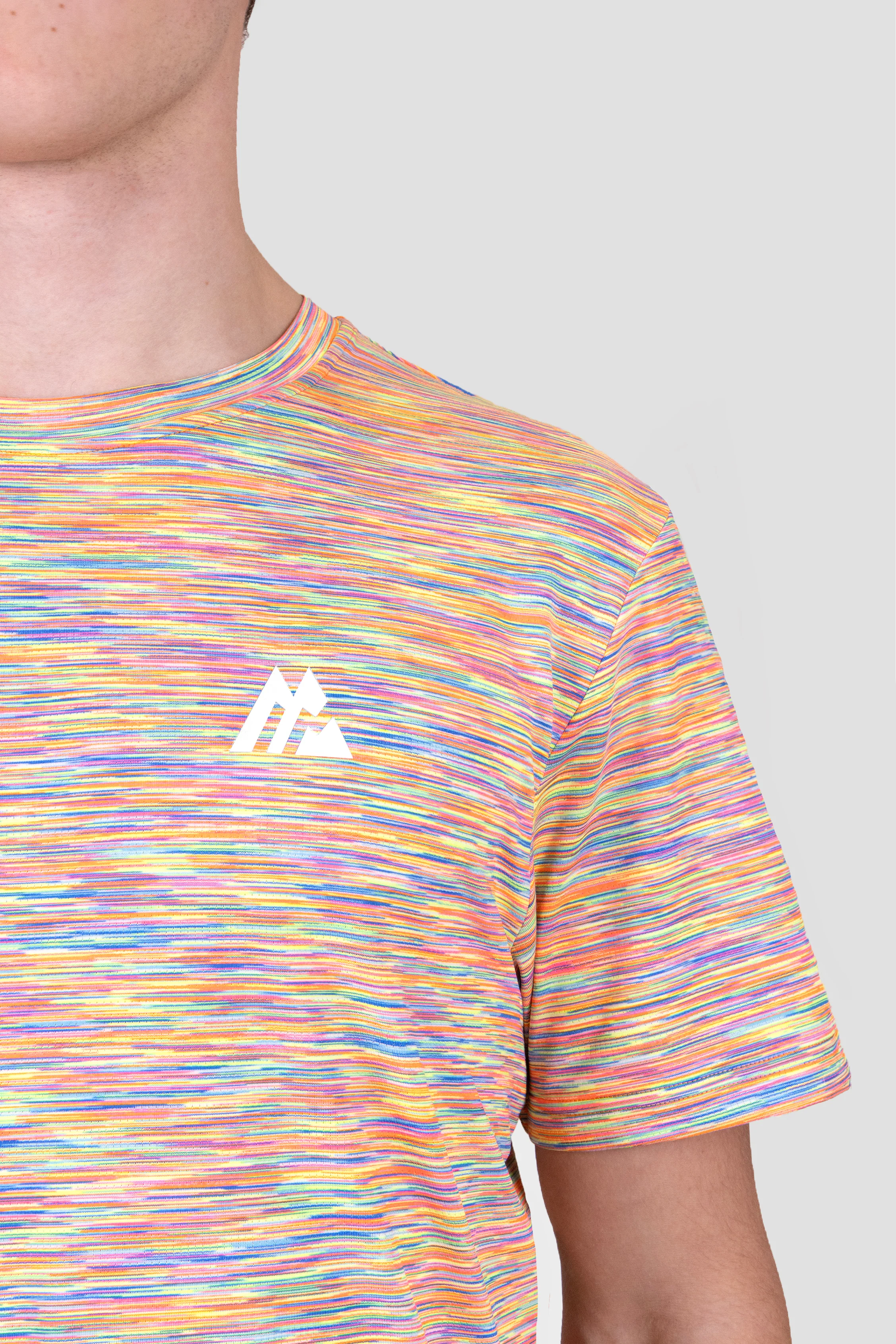 Trail T-Shirt - Blue/Pink/Orange - Image 5