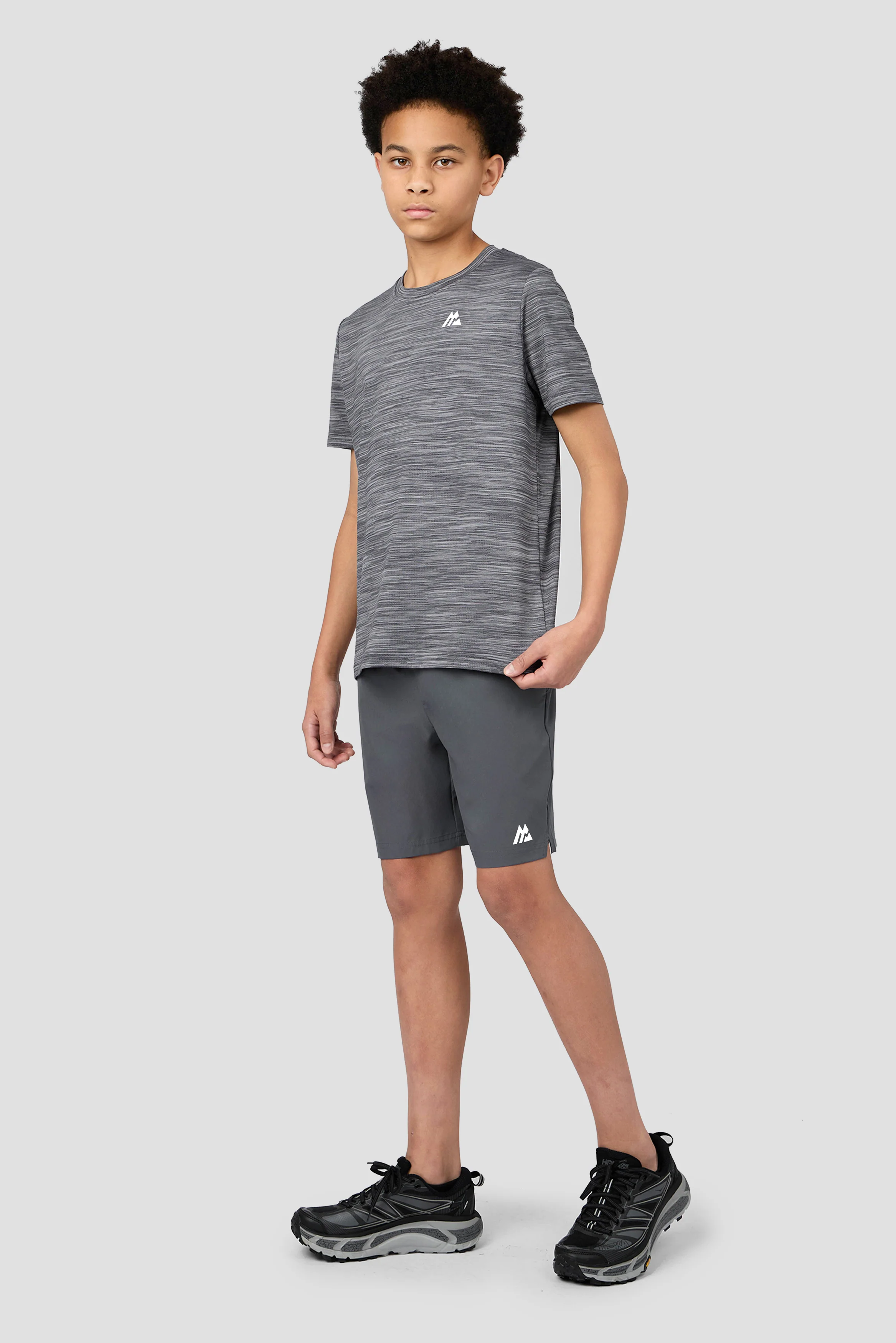 Boys Trail T-Shirt - Slate Grey Multi - Image 4