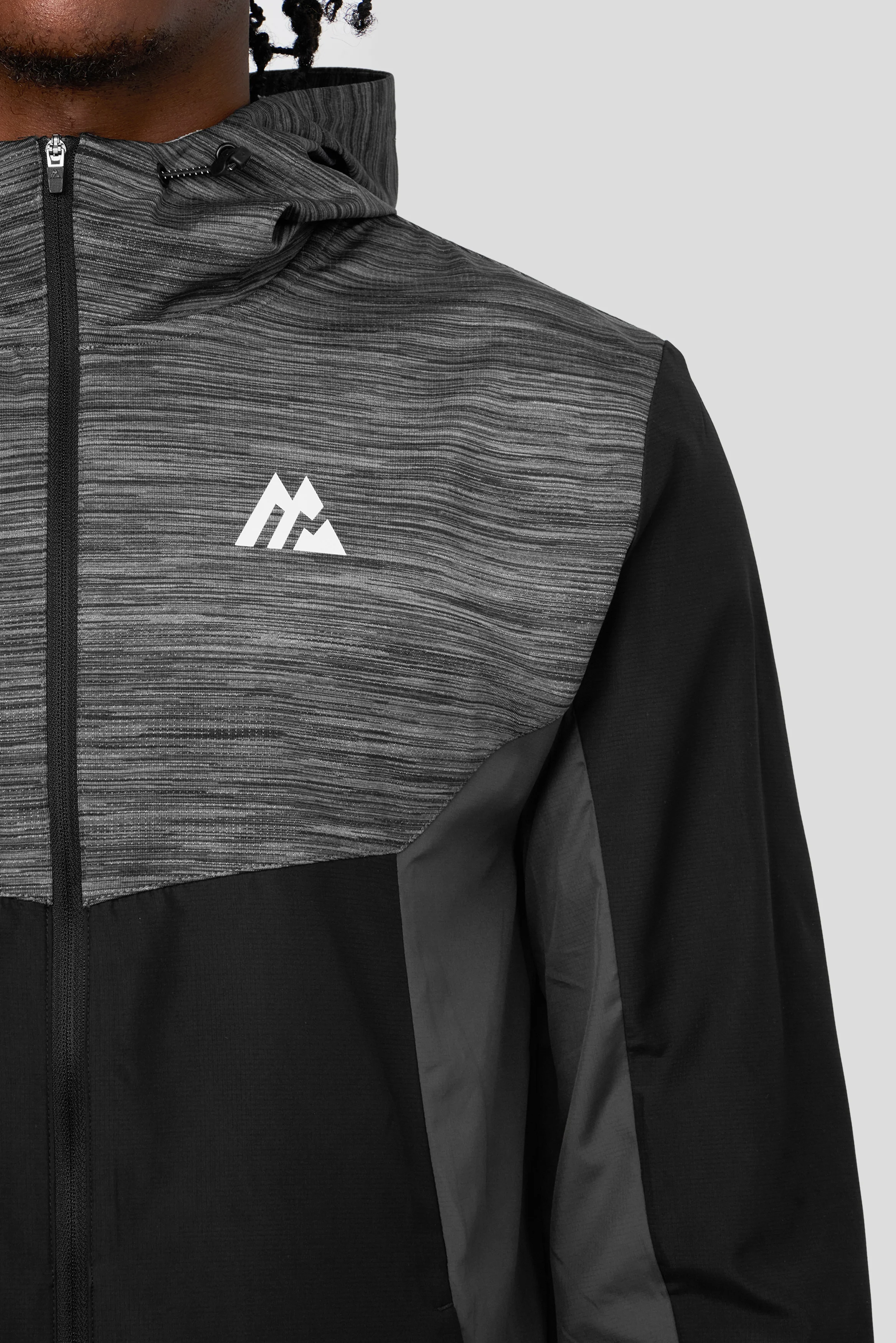 Trail Windbreaker - Black/Grey - Image 5
