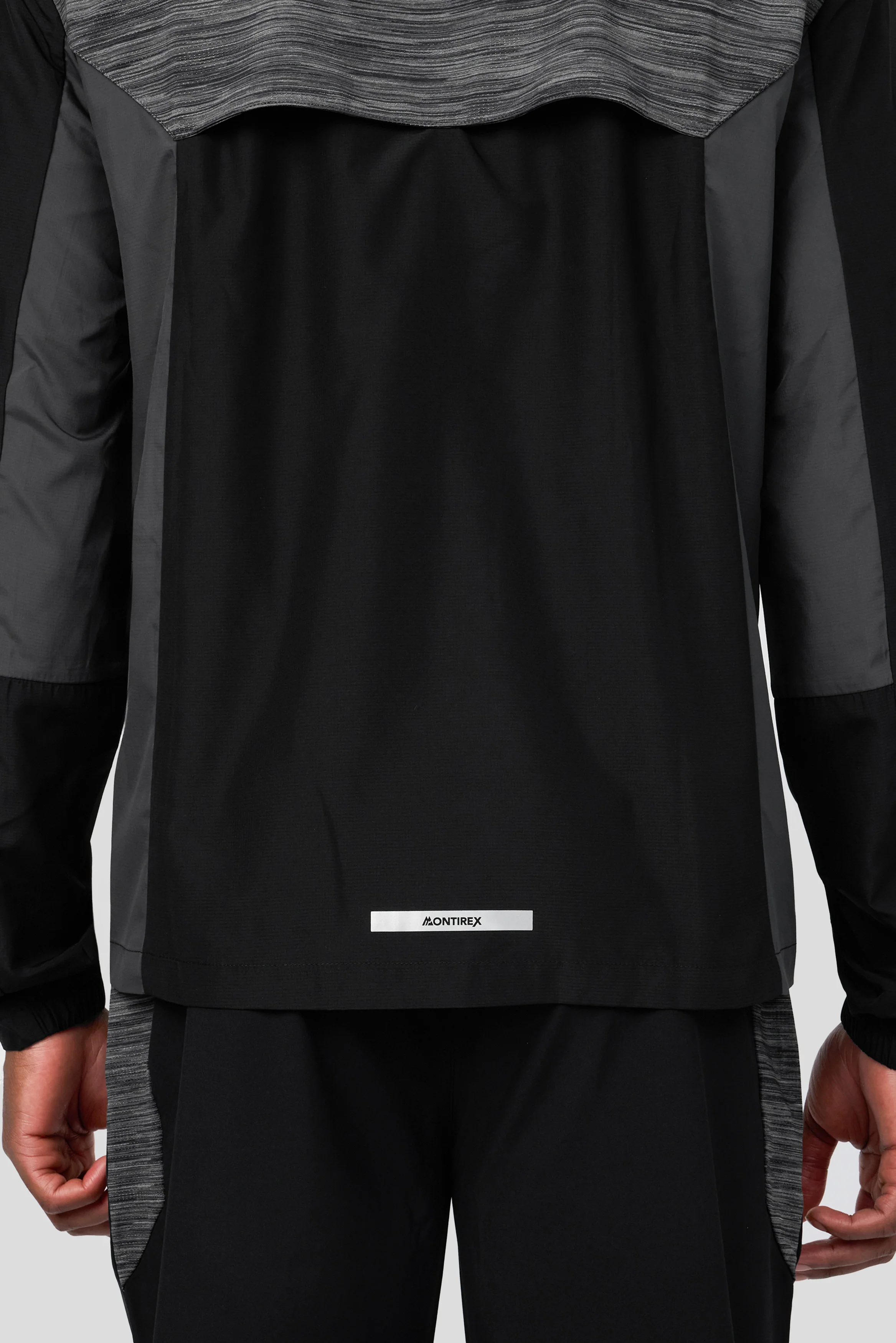 Trail Windbreaker - Black/Grey - Image 7