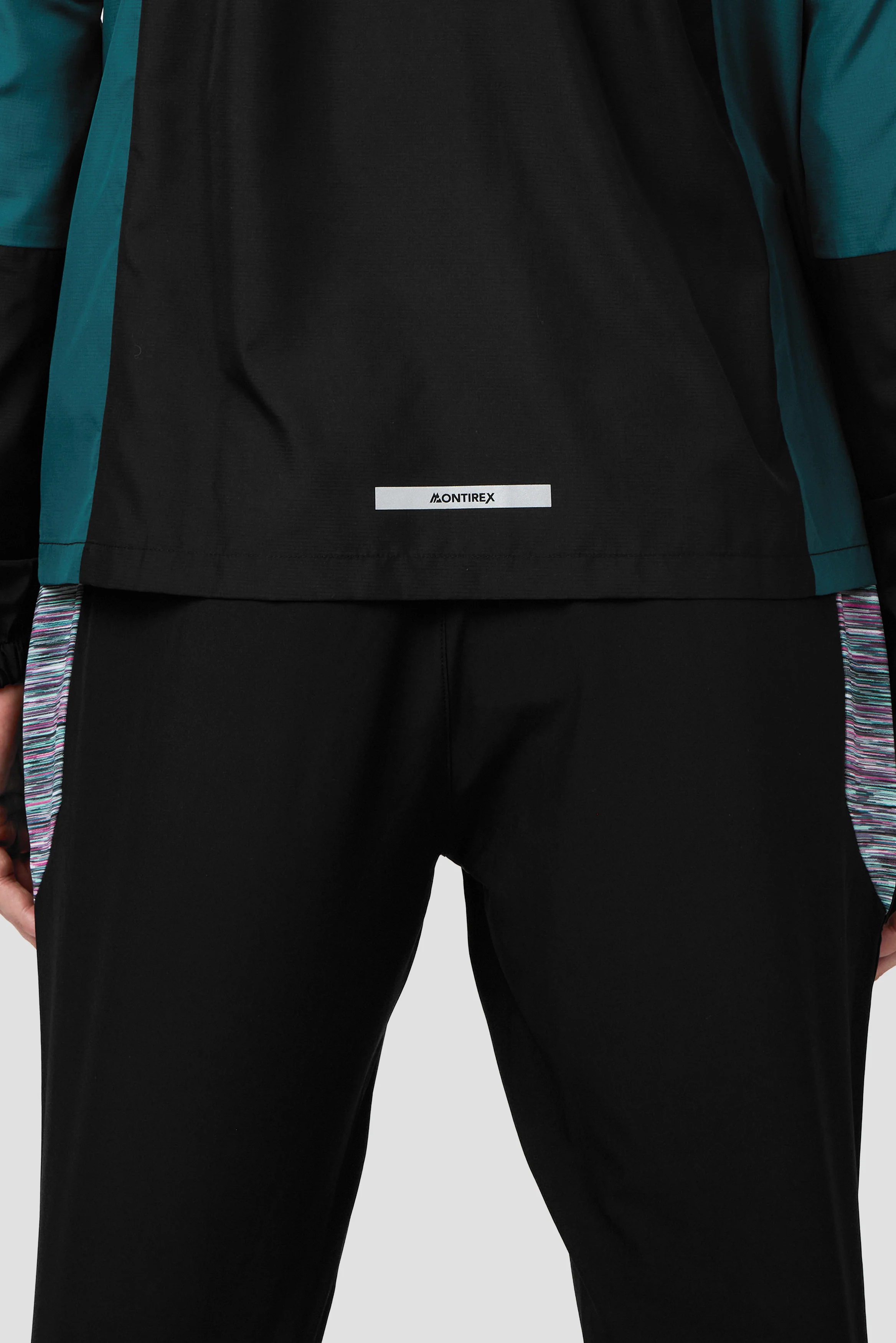 Trail Windbreaker - Black/Teal/Pink/White - Image 7