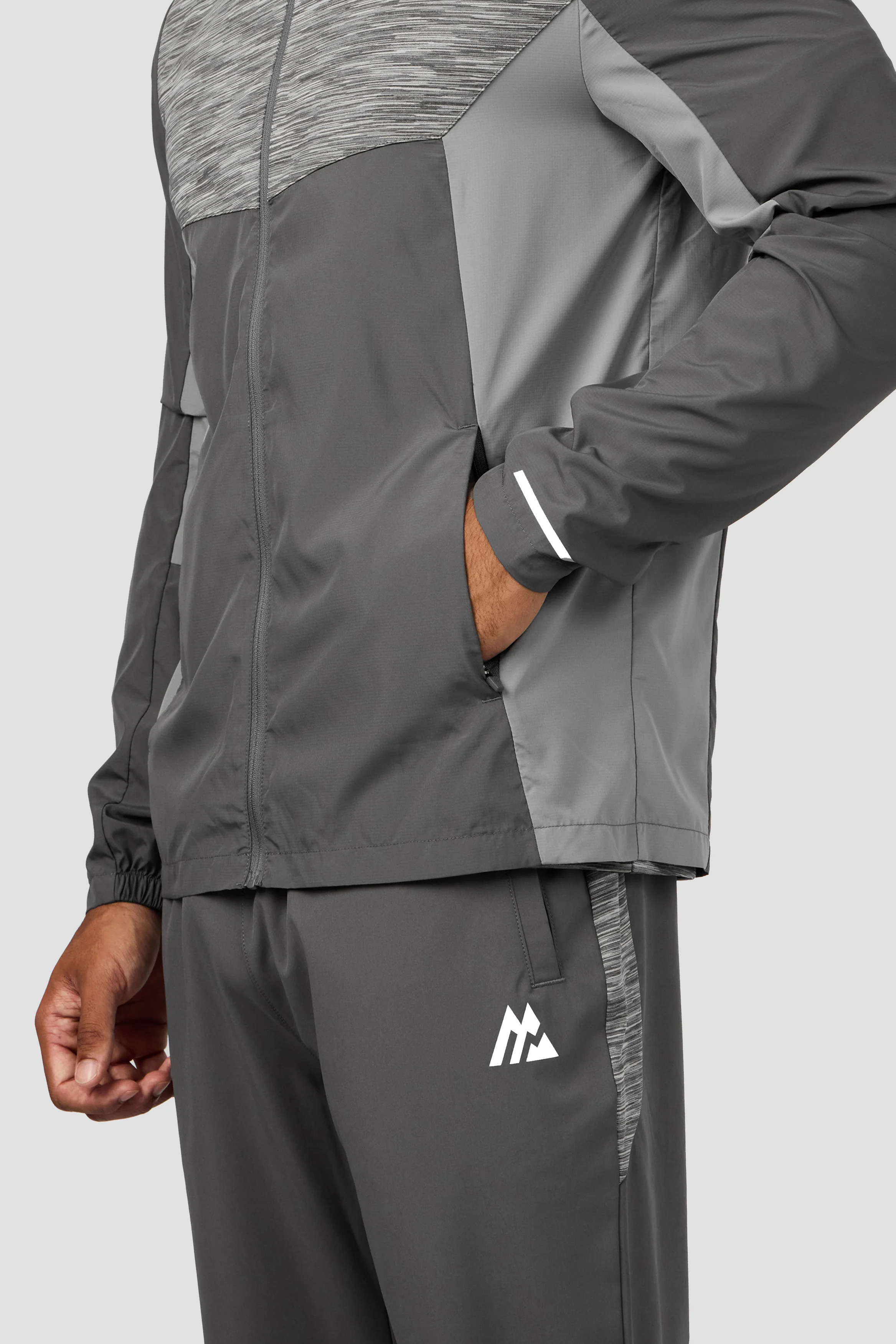 Trail Windbreaker - Grey Multi - Image 7