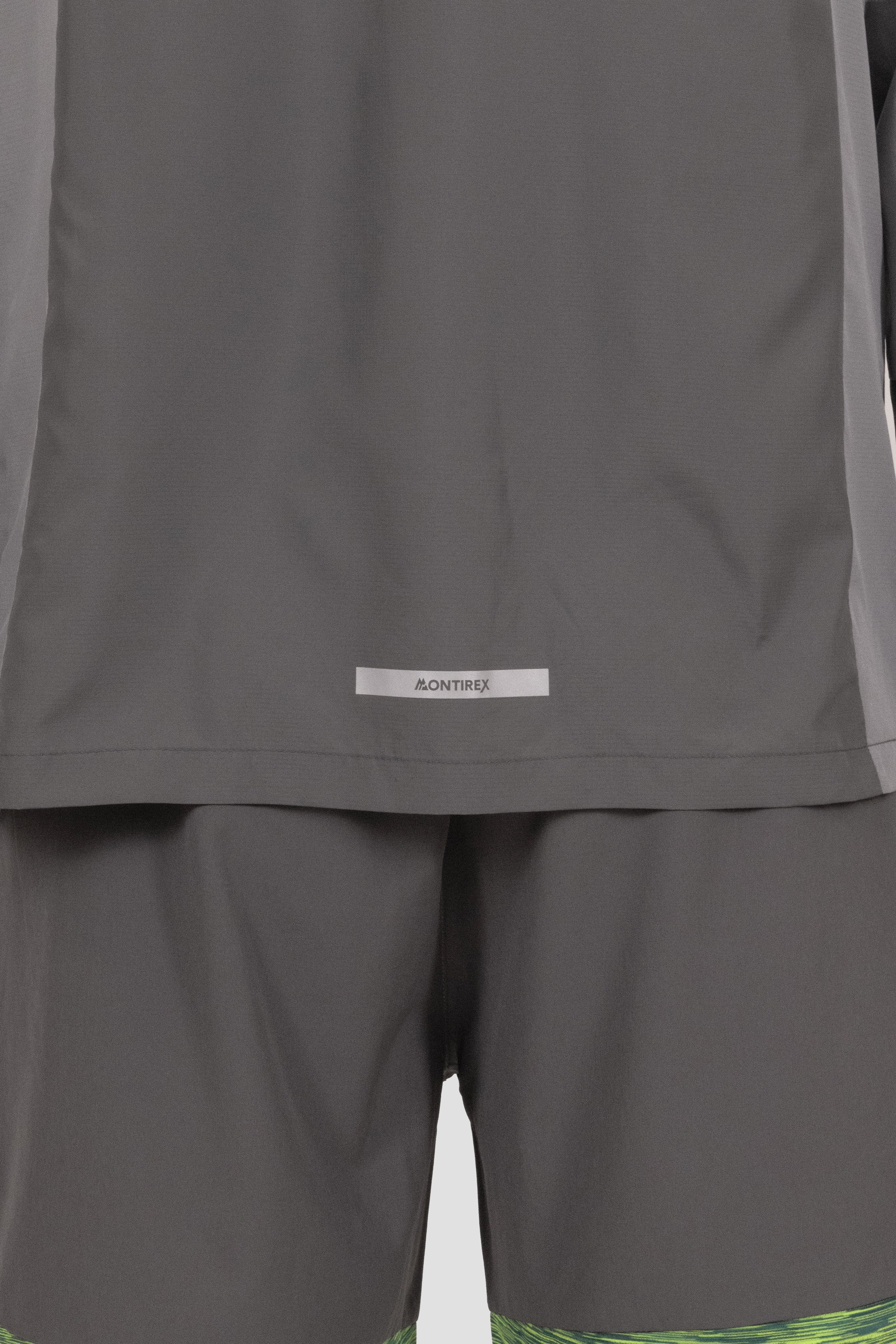 Trail Windbreaker - Grey/Green/Black - Image 7