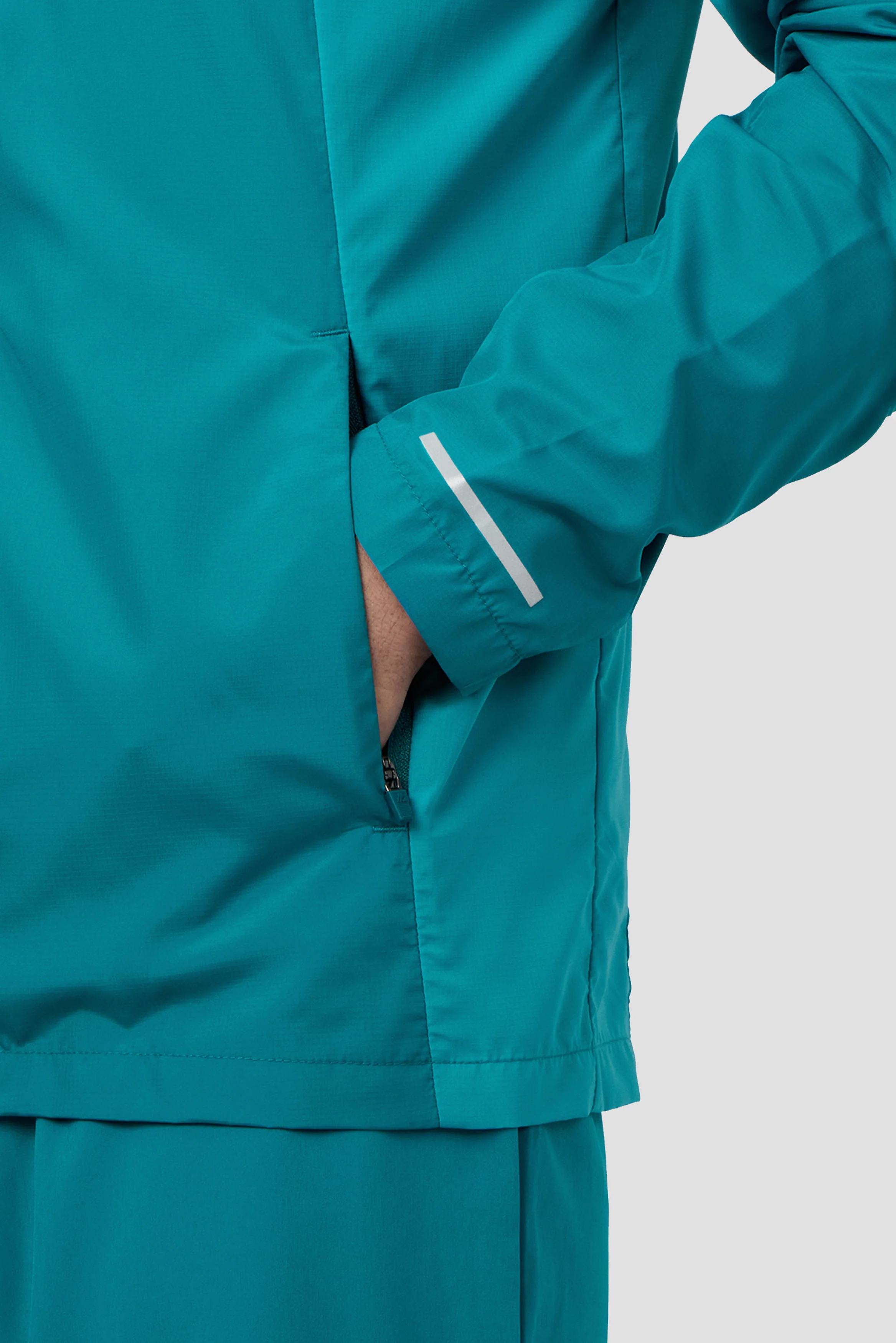 Trail Windbreaker - Teal/Pink - Image 8