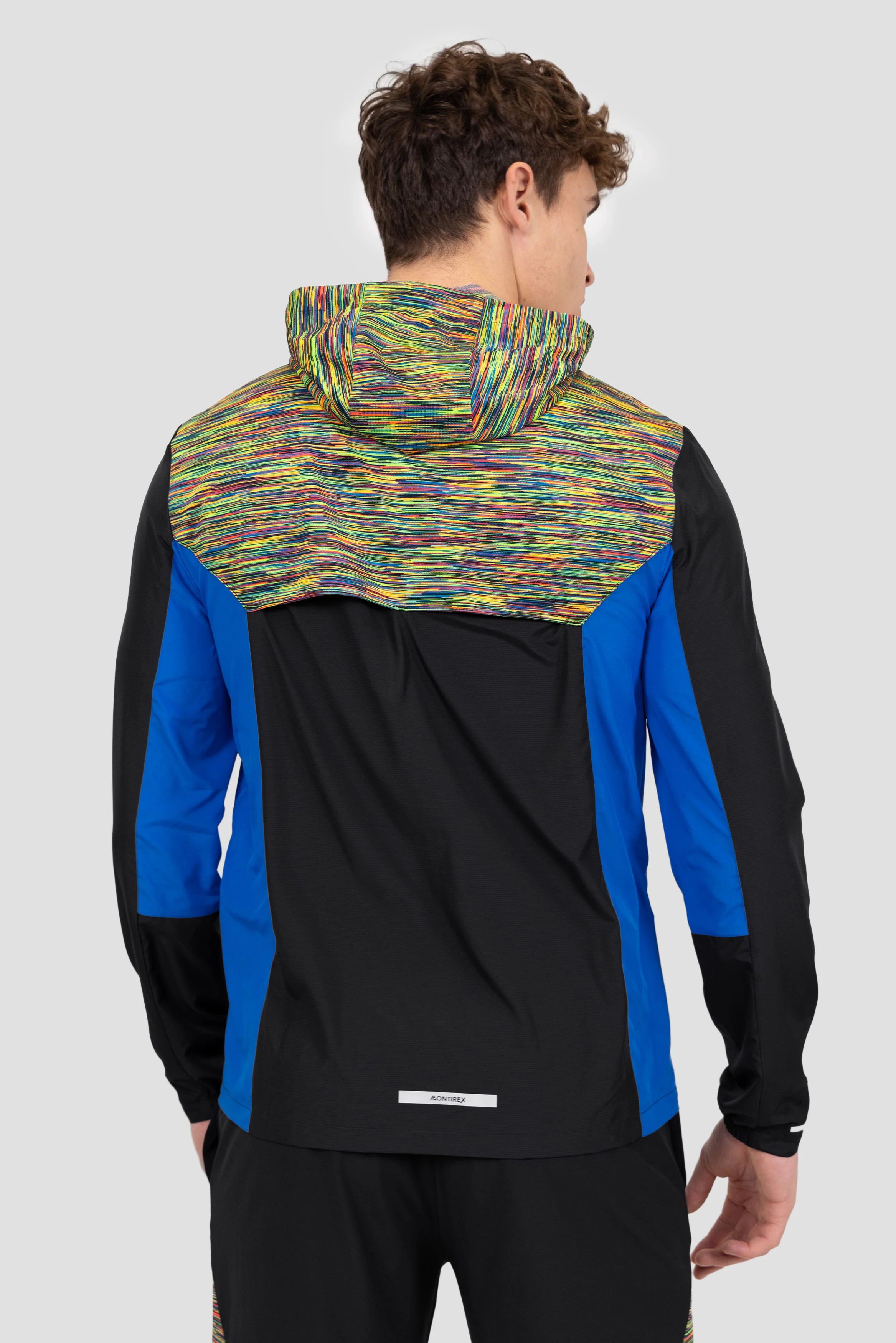 Trail Windbreaker - Blue/Pink/Yellow - Image 2