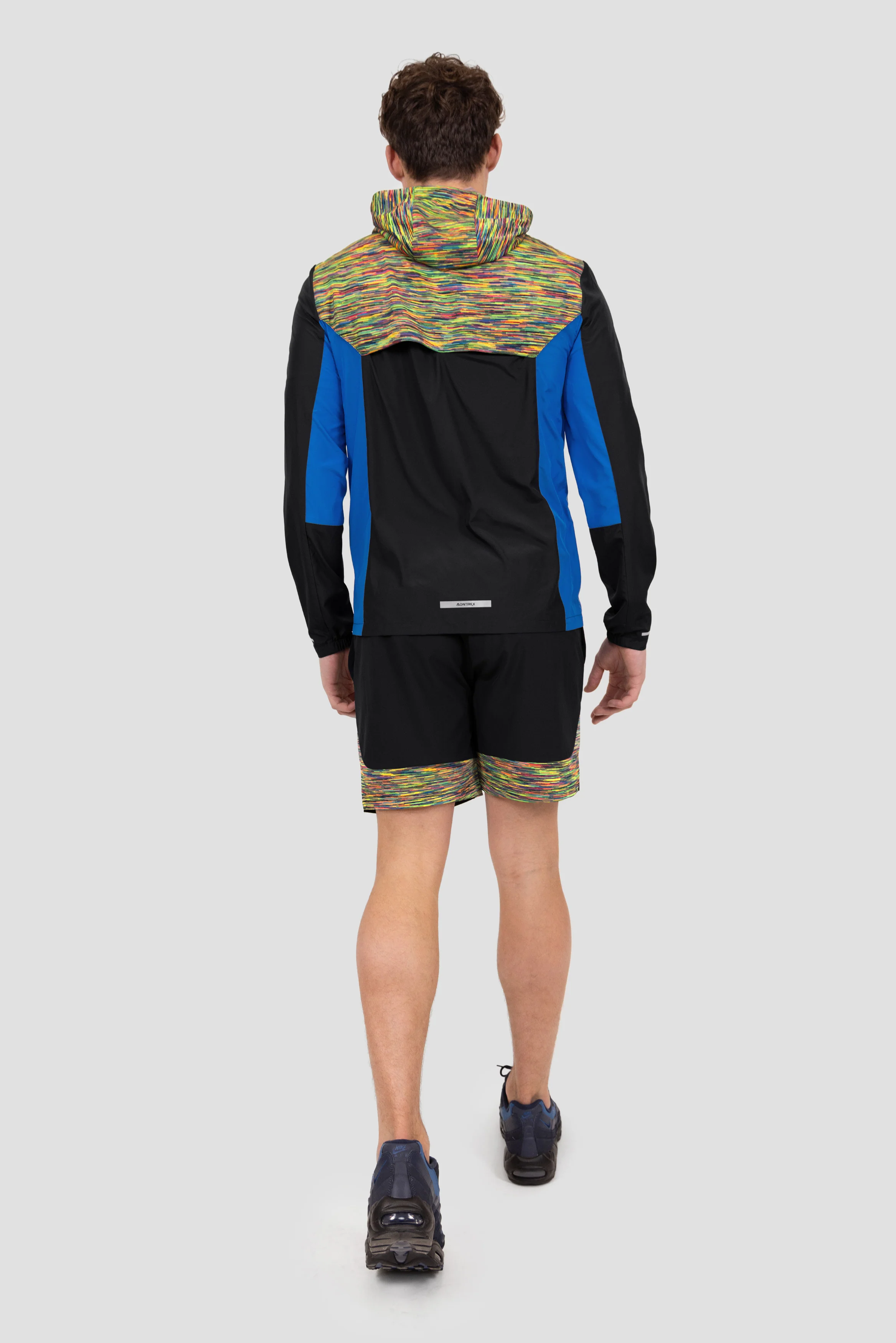 Trail Windbreaker - Blue/Pink/Yellow - Image 5