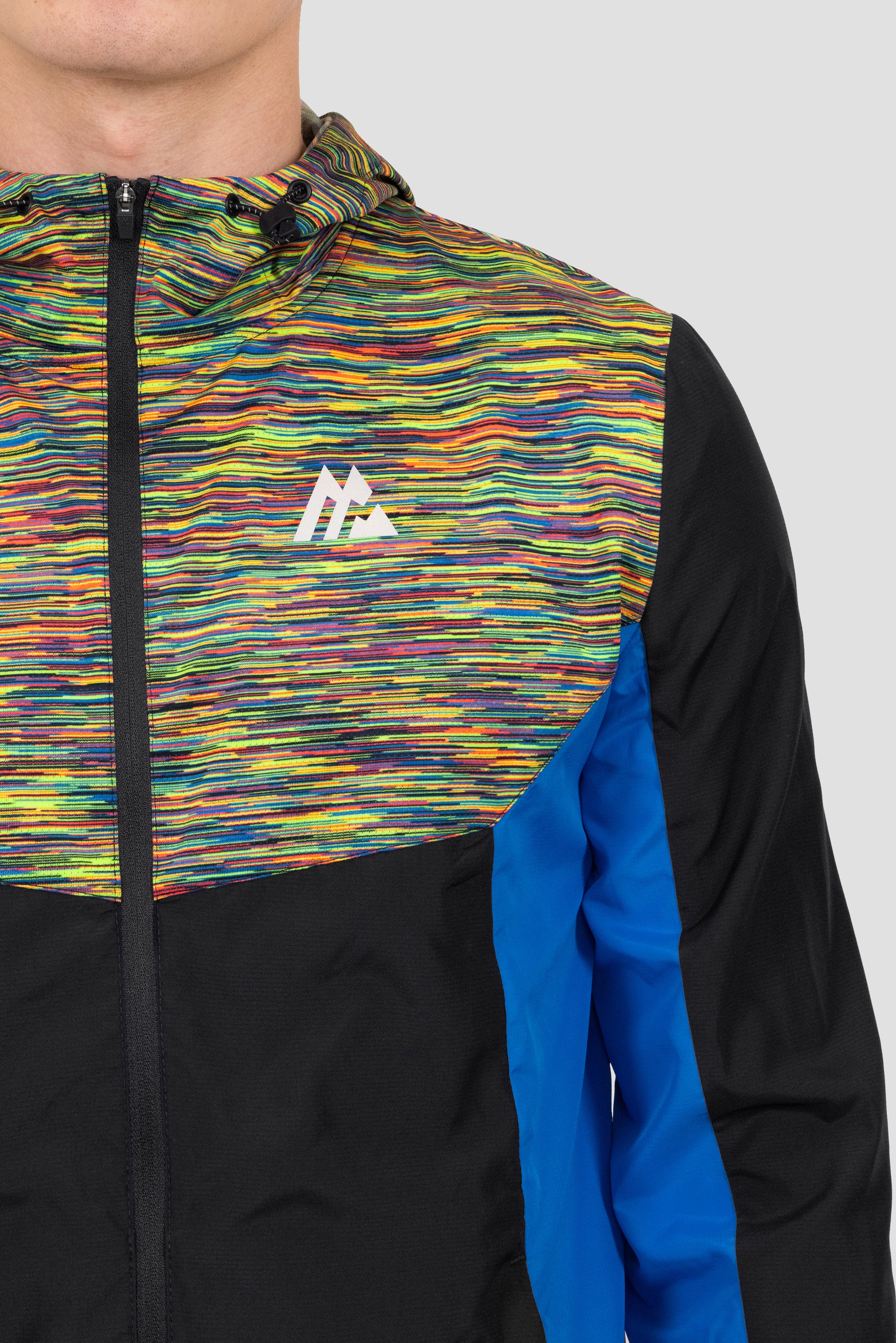 Trail Windbreaker - Blue/Pink/Yellow - Image 7