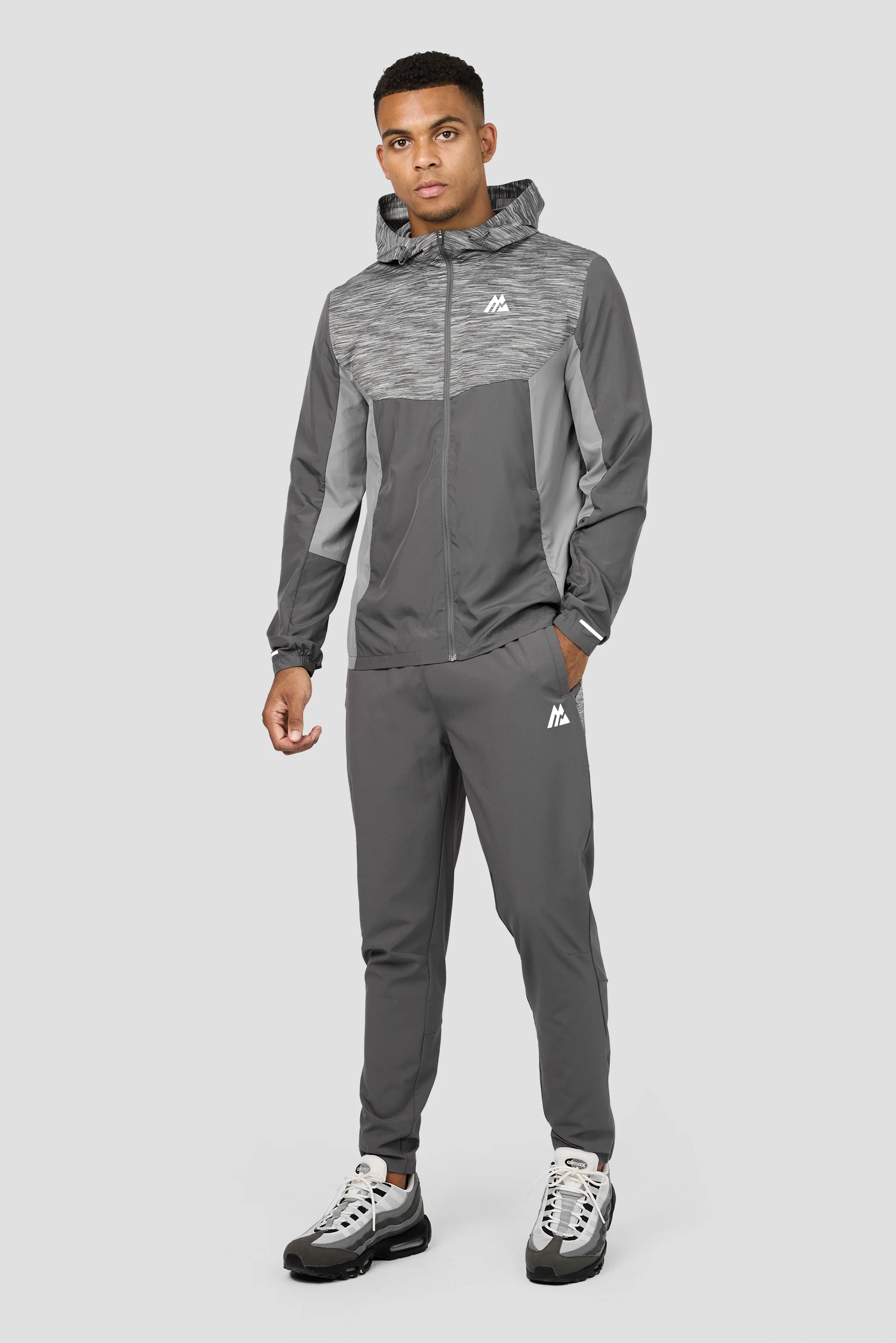 Trail Panel Running Pant - Grey Multi - Image 5