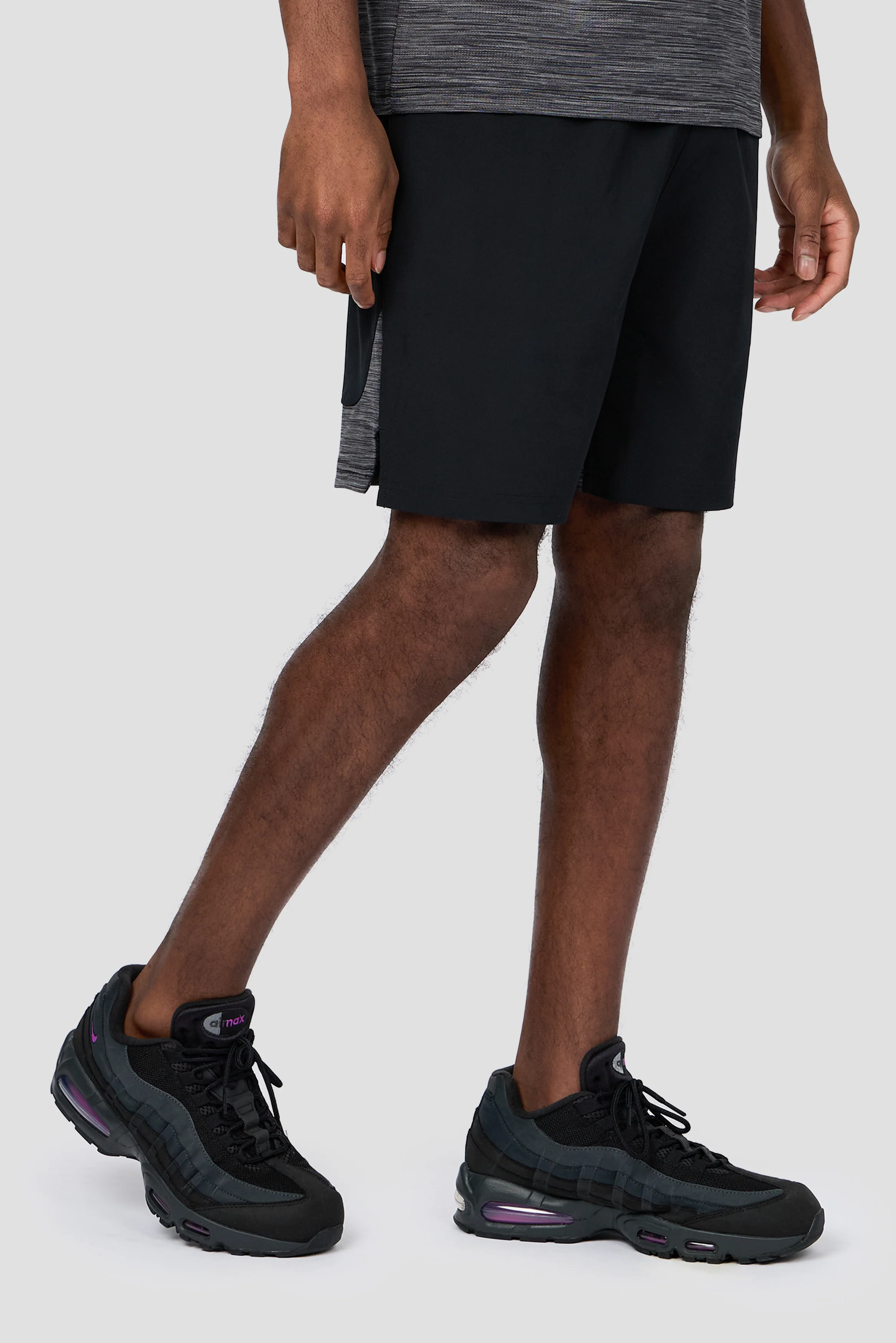 Trail Panel Short - Black/Grey - Image 2