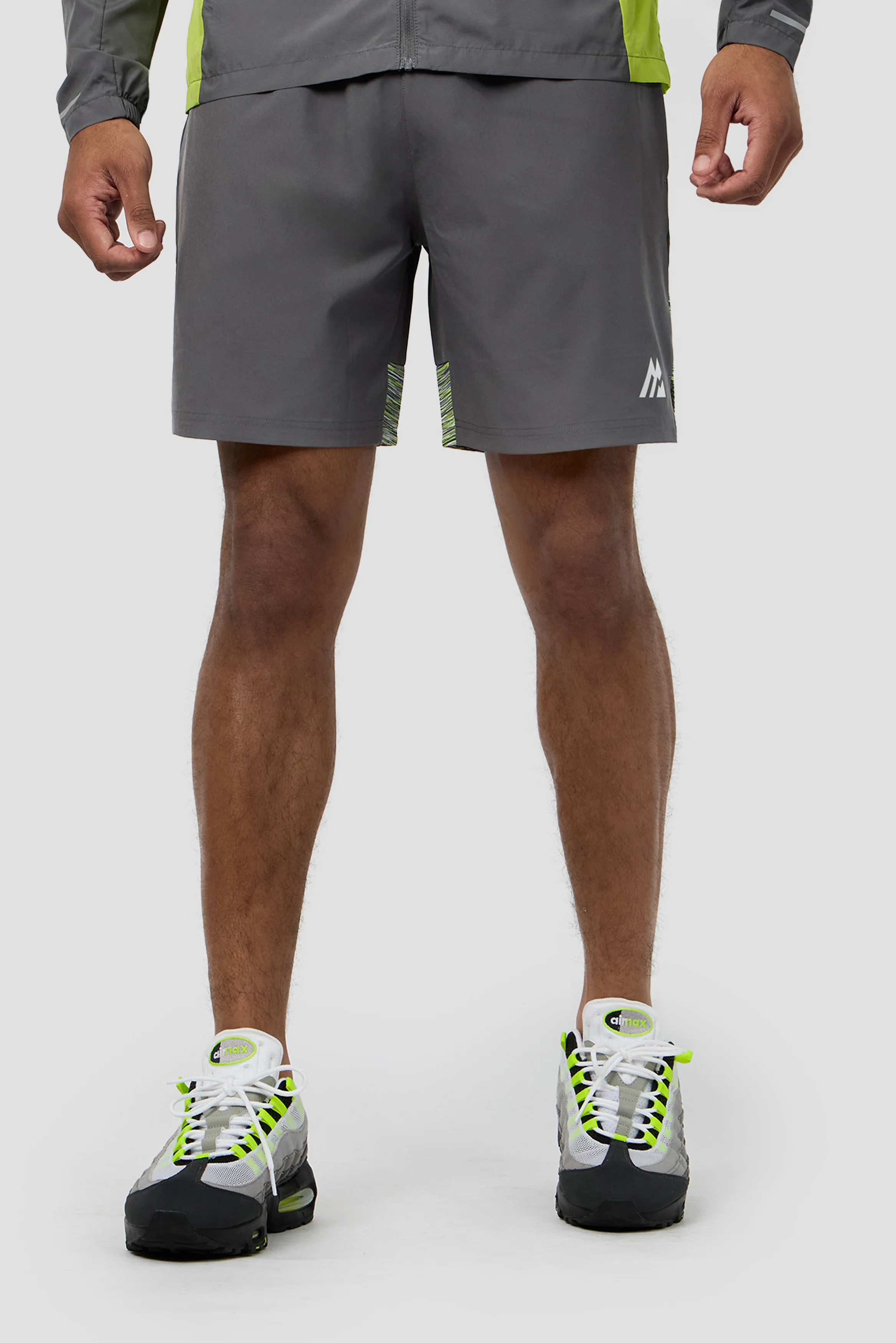 Trail Panel Short - Lime/Grey/Black - Image 3