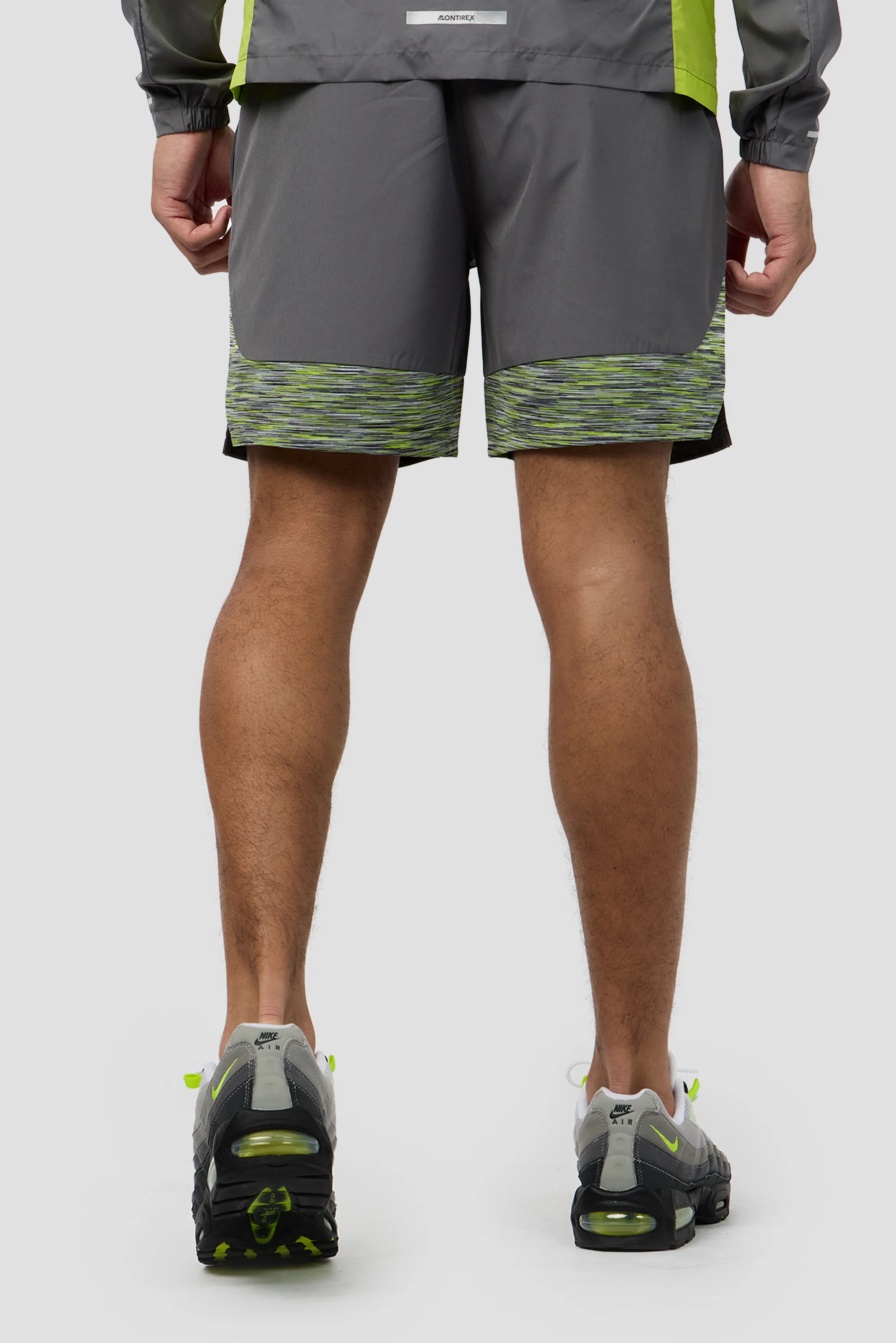 Trail Panel Short - Lime/Grey/Black - Image 4
