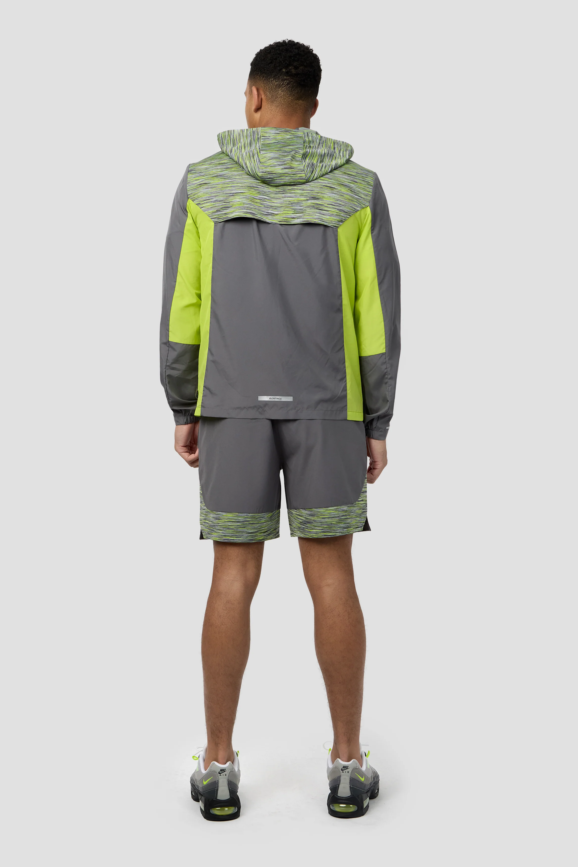 Trail Panel Short - Lime/Grey/Black - Image 6