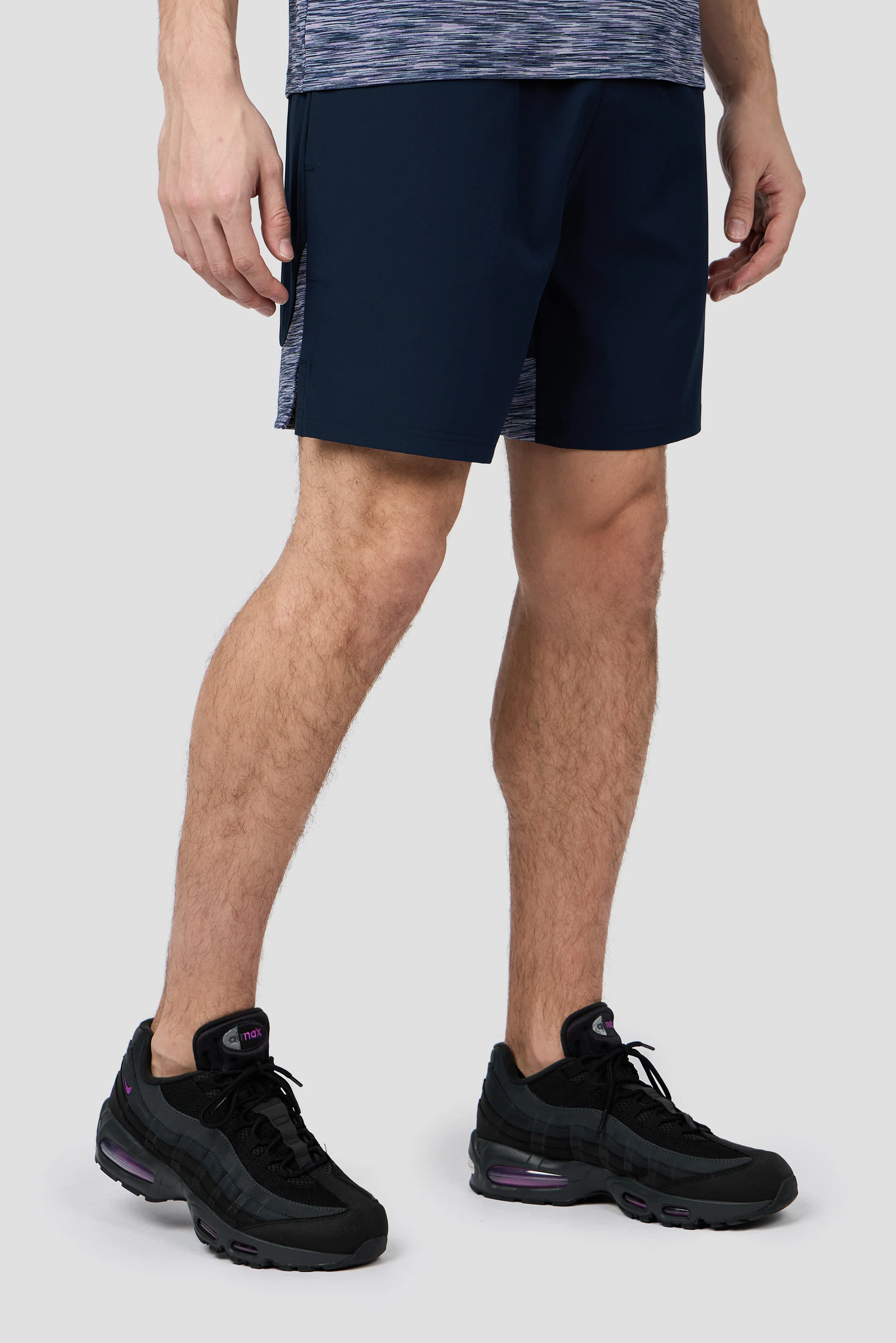 Trail Panel Short - Navy/Purple Multi - Image 2