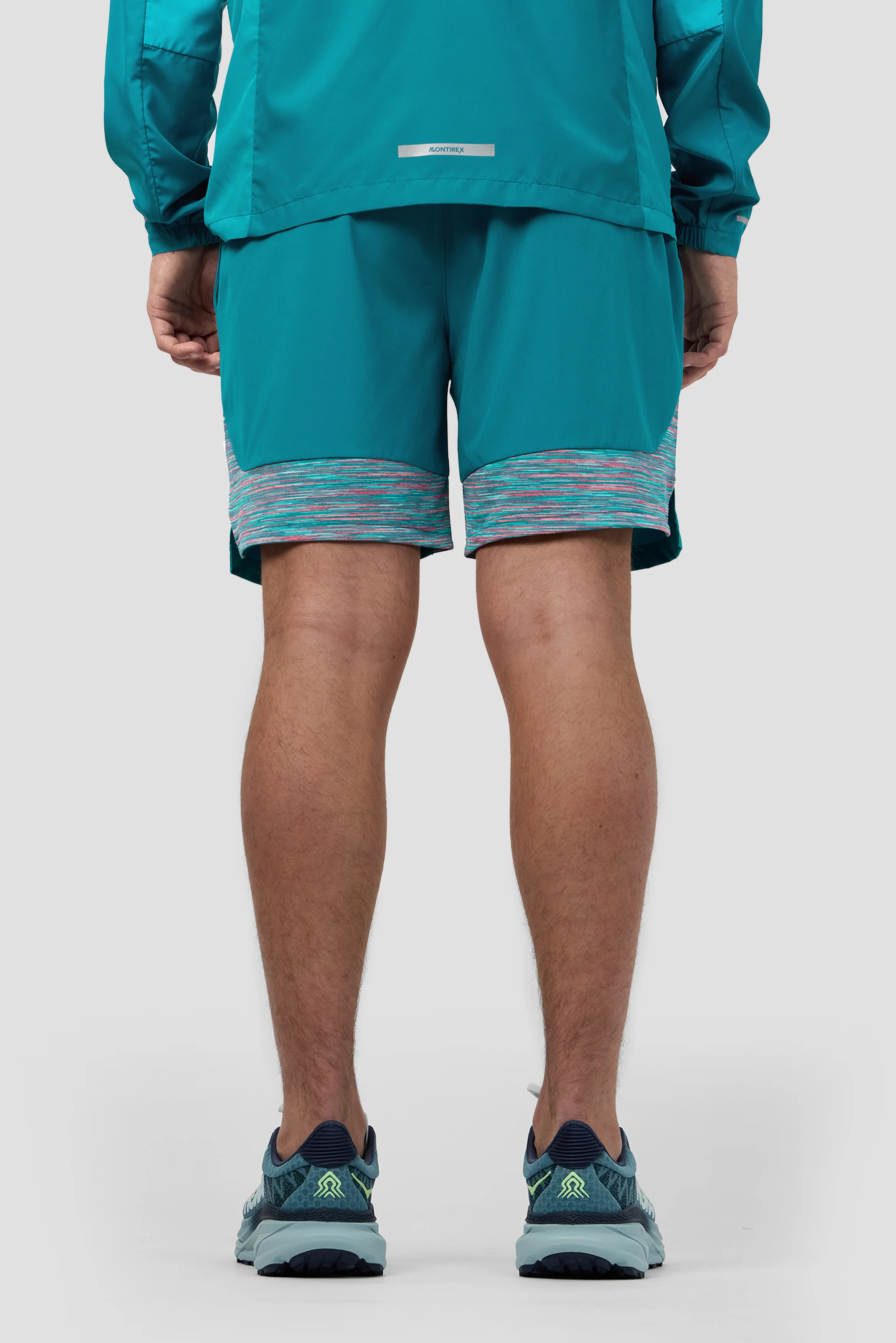Trail Panel Short - Teal/Pink - Image 4