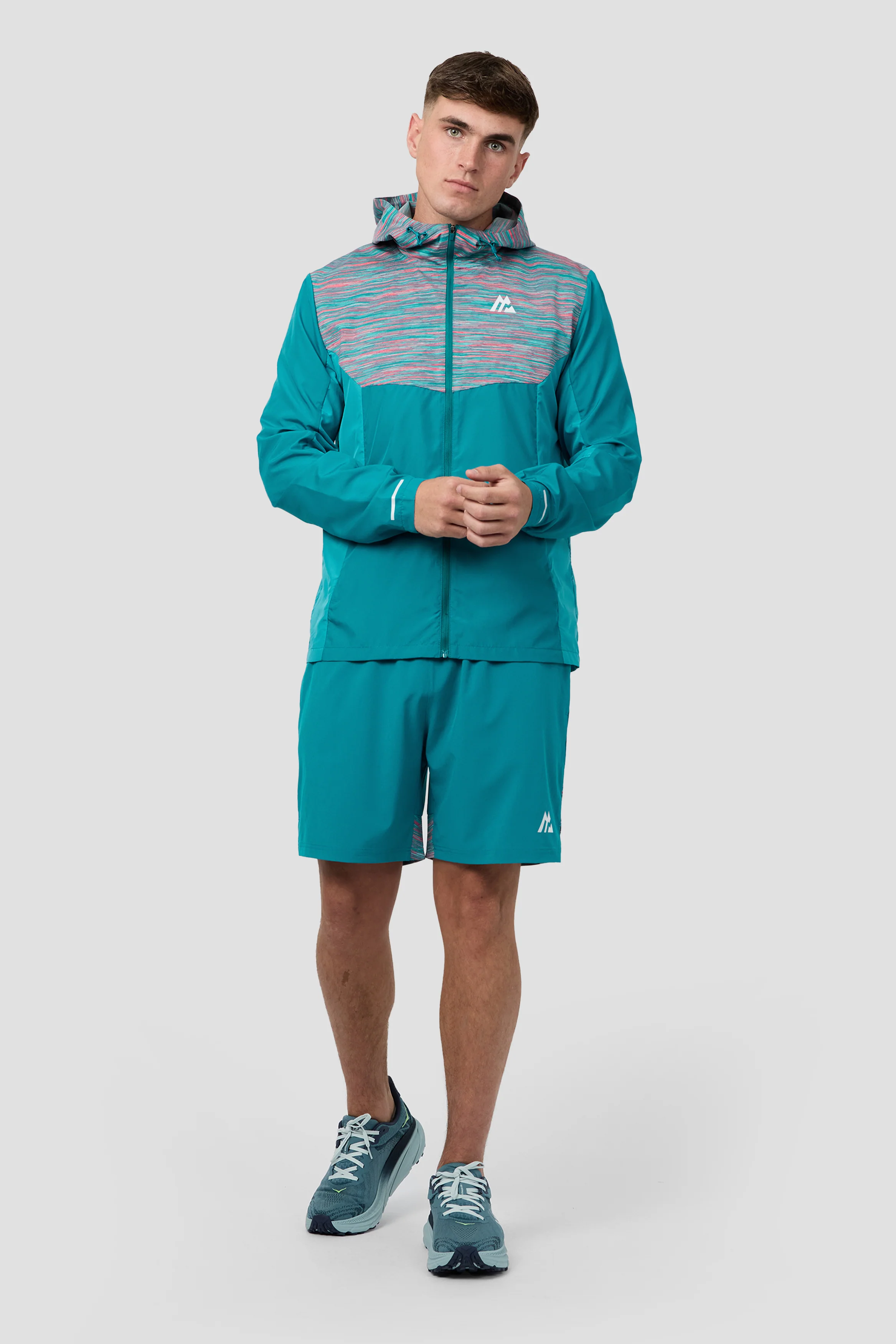 Trail Panel Short - Teal/Pink - Image 5