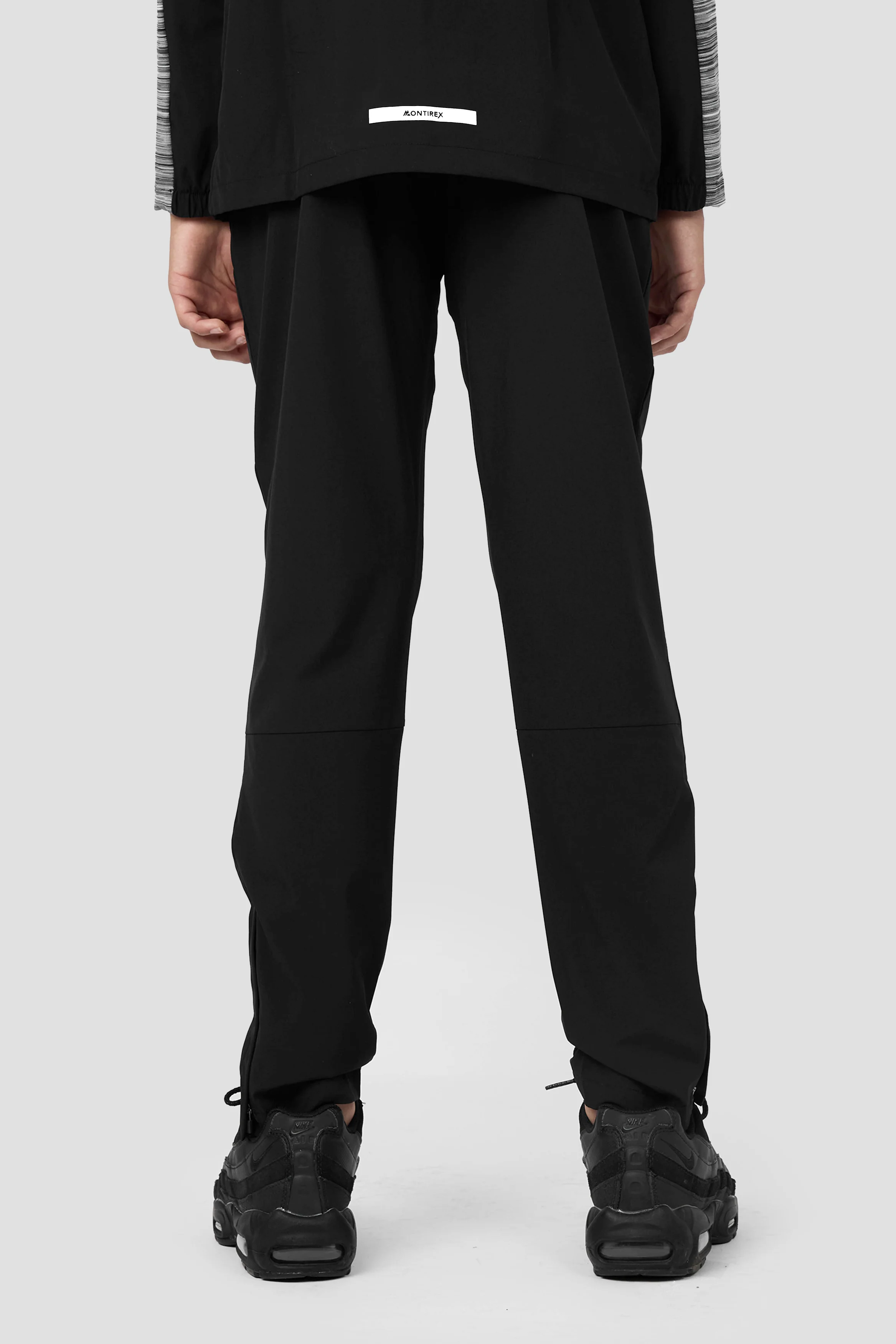Boys Trail Panel Woven Pant - Black/Platinum Grey/Cement Grey/White - Image 4
