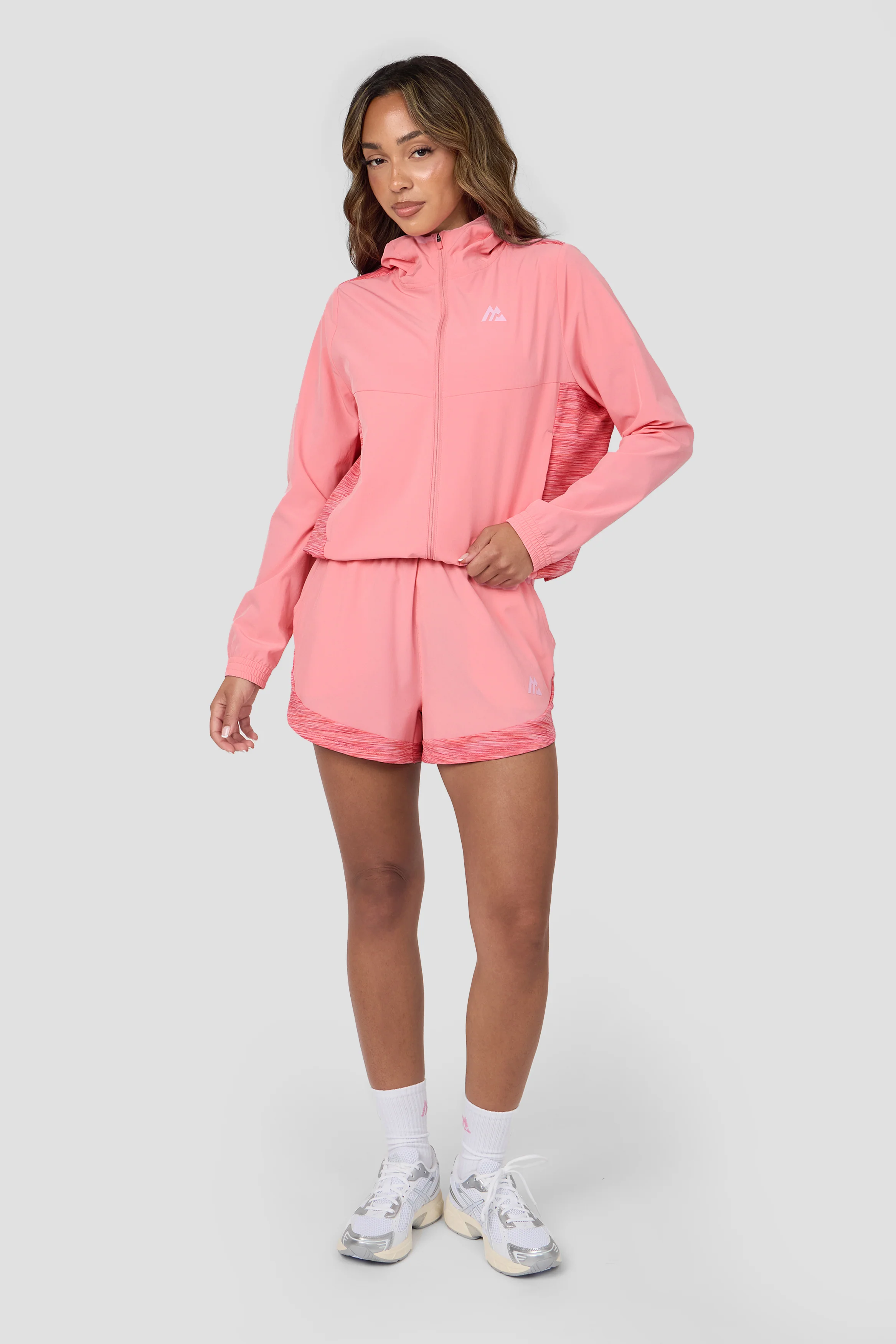 Women's Trail Windbreaker - Pink/Orange Multi - Image 3