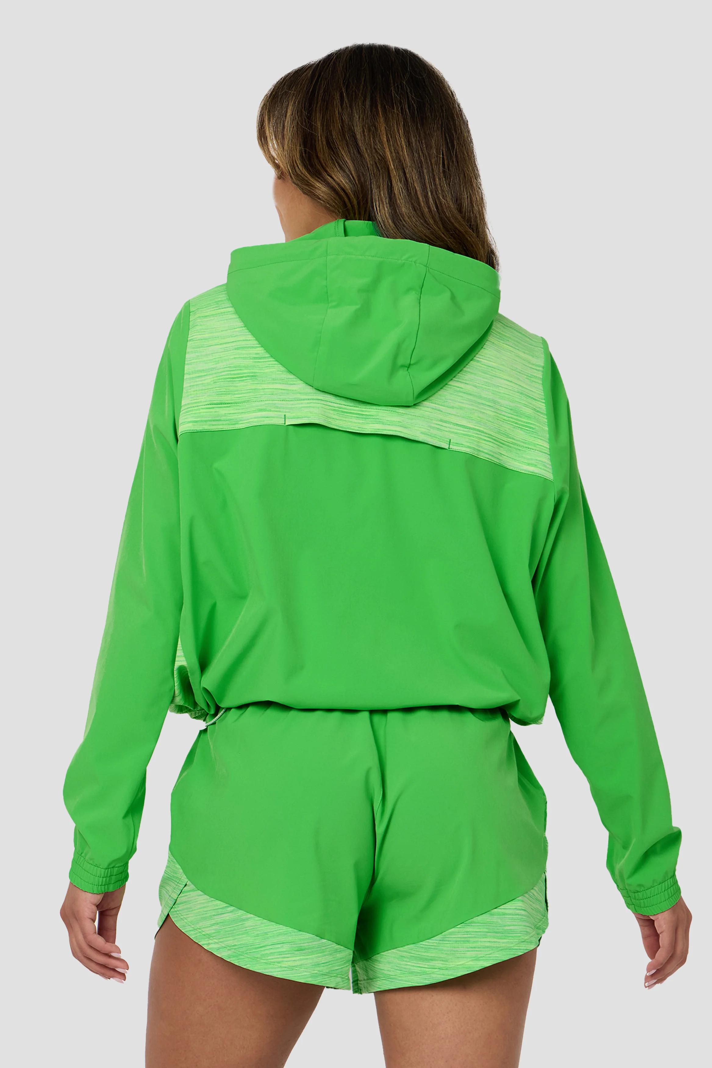 Women's Trail Windbreaker - Green Multi - Image 2