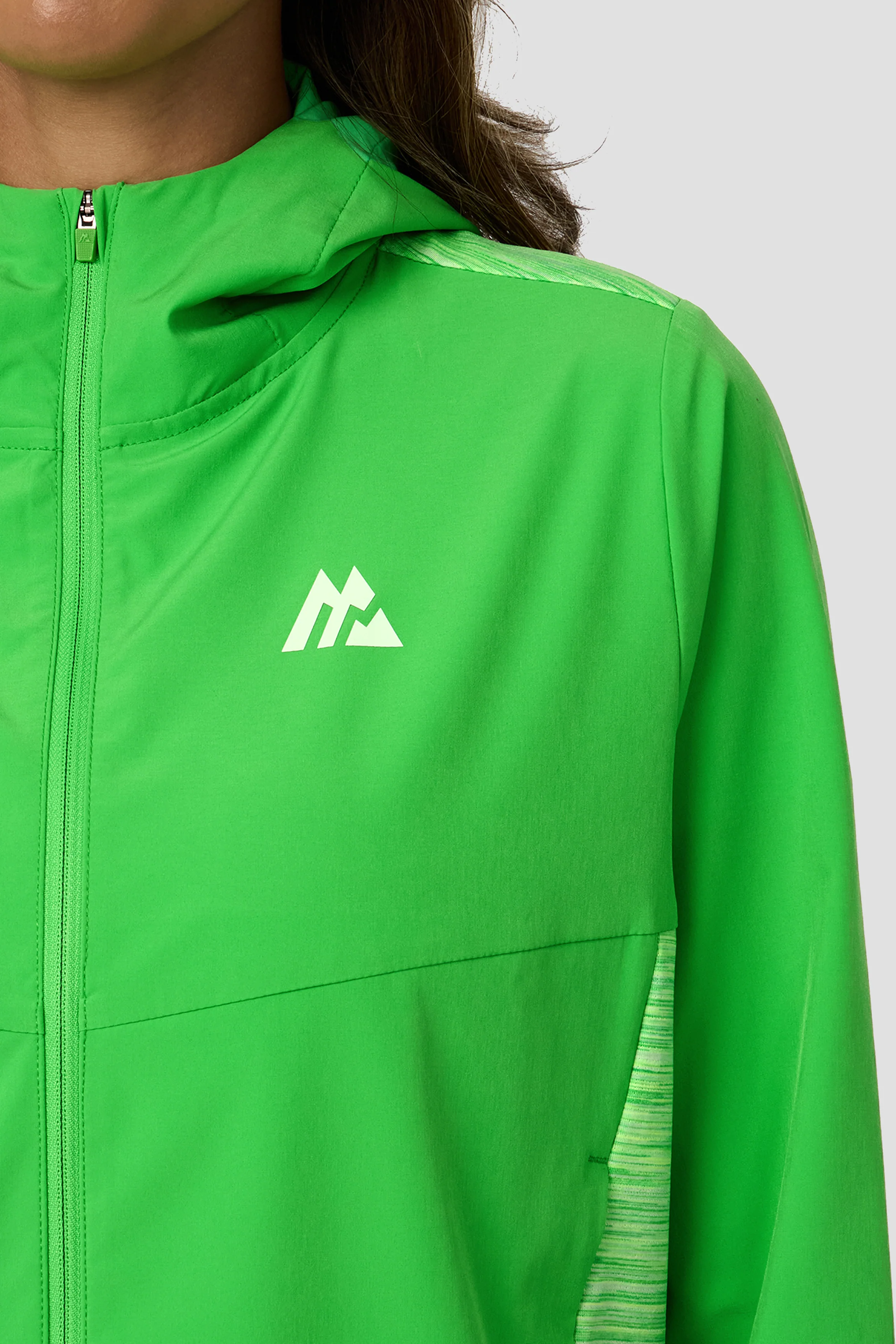 Women's Trail Windbreaker - Green Multi - Image 5
