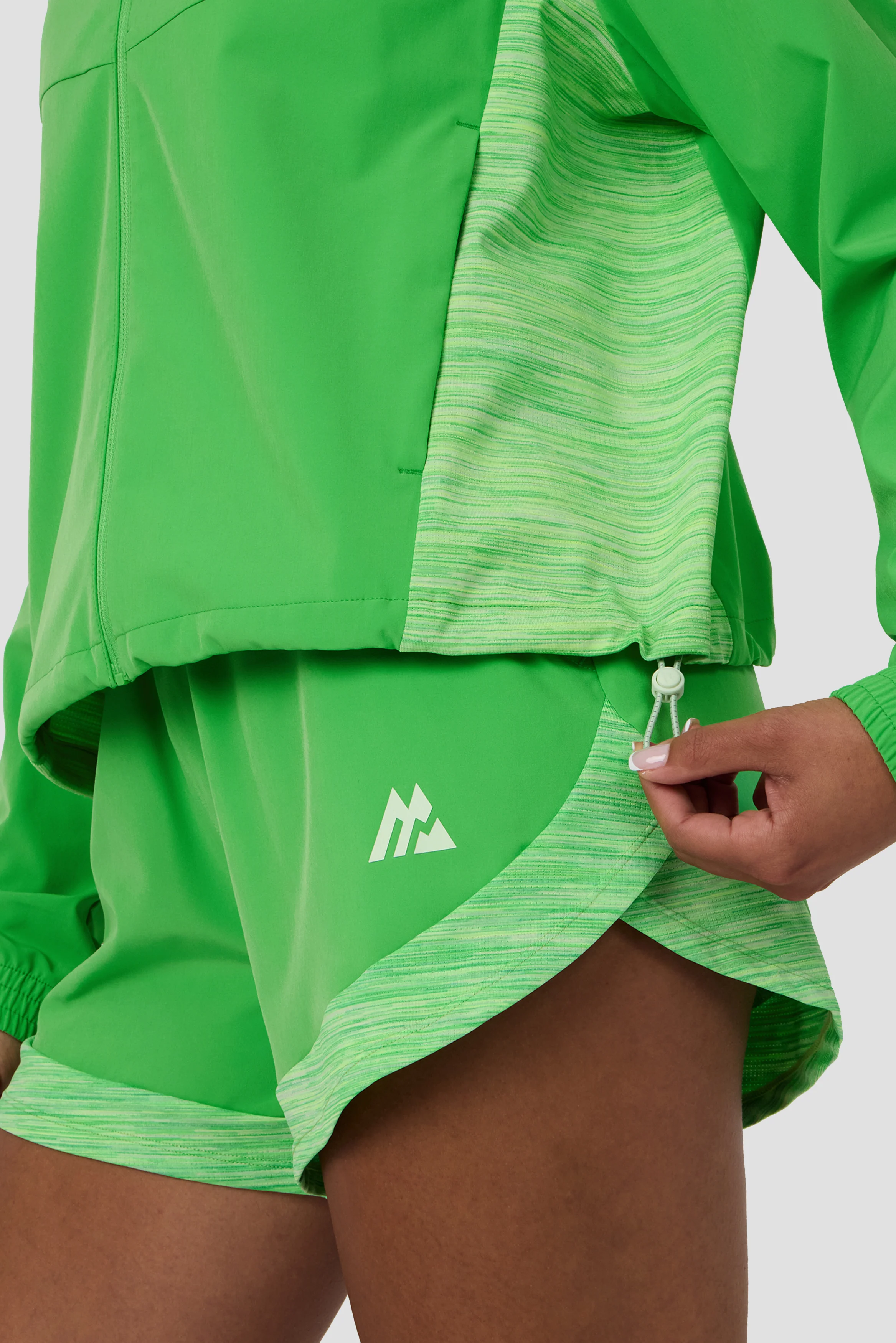 Women's Trail Windbreaker - Green Multi - Image 6