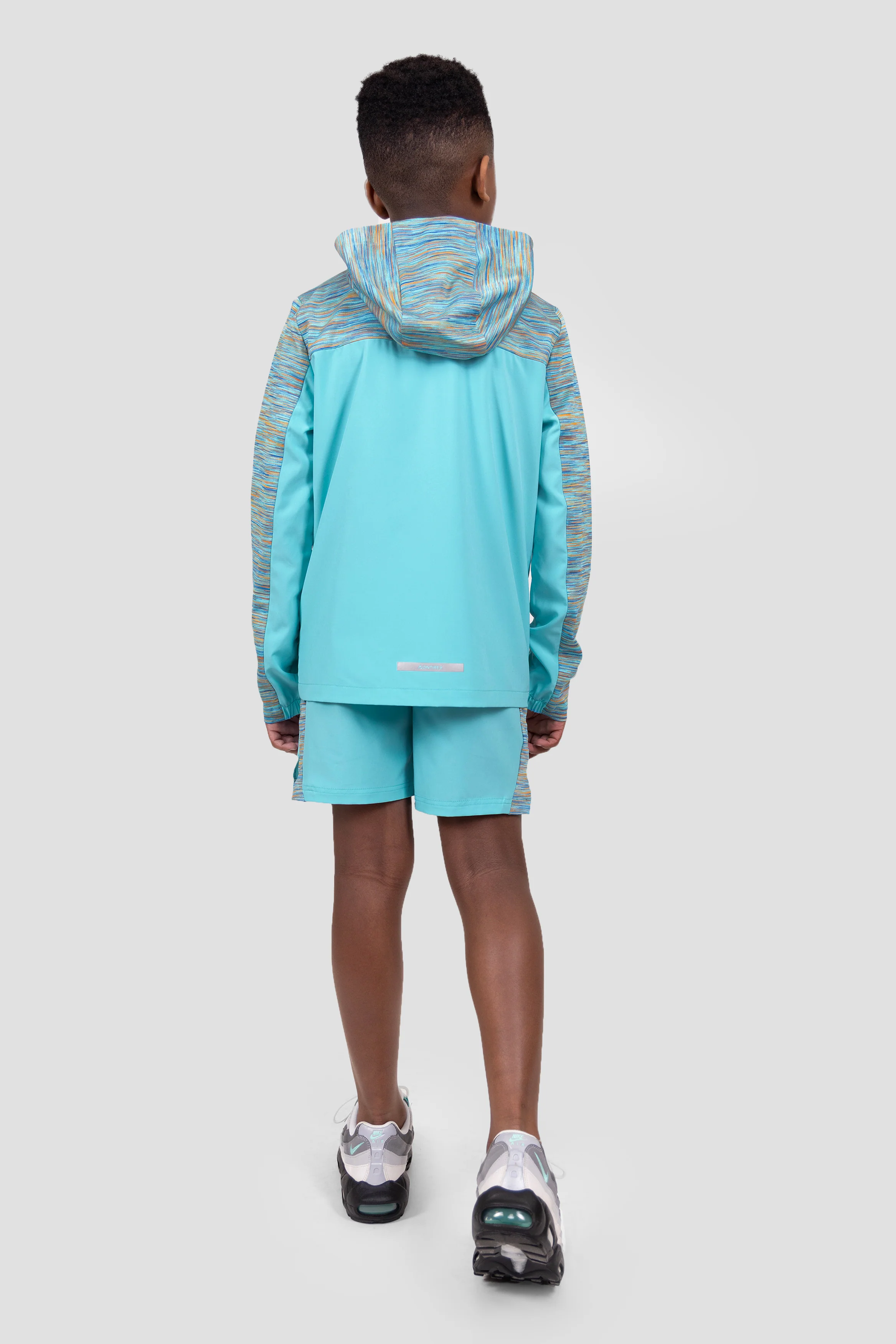 Boys Trail Windbreaker - Blue/Orange - Image 5
