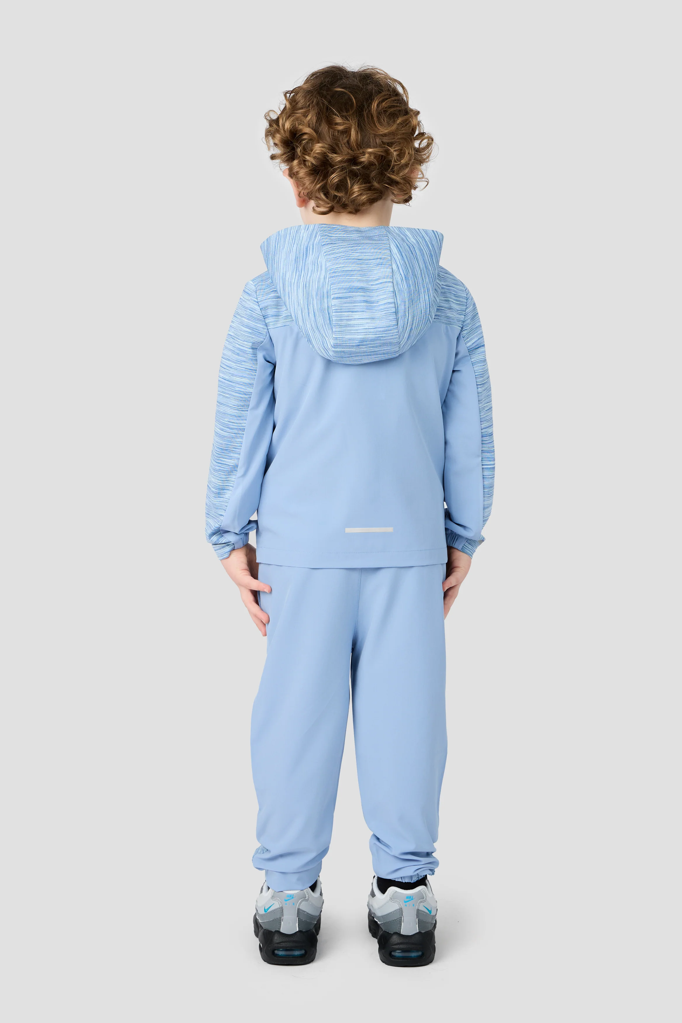 Infant Boys Trail Windbreaker/Pant Set - Charcoal Blue Multi - Image 2
