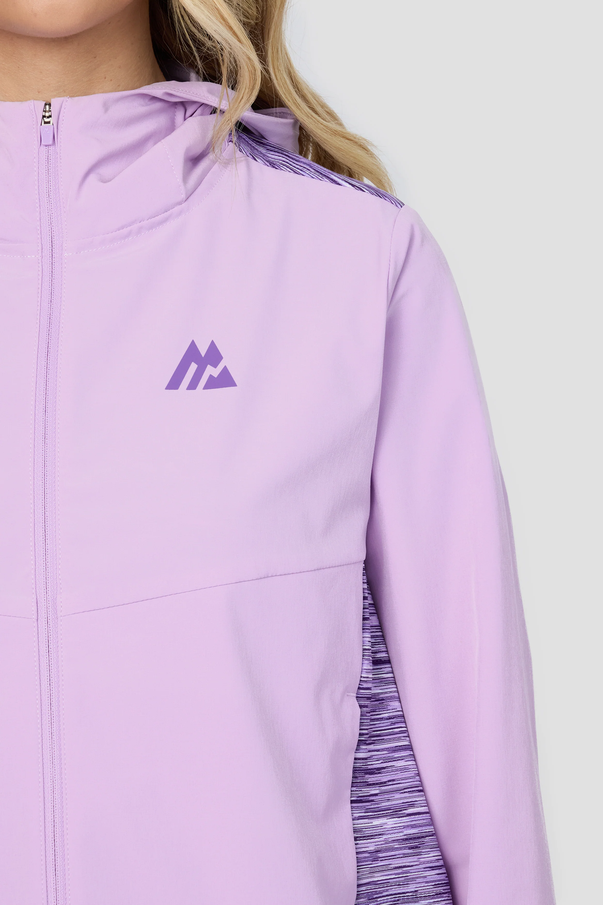 Women's Trail Windbreaker - Purple/Lilac Multi - Image 5