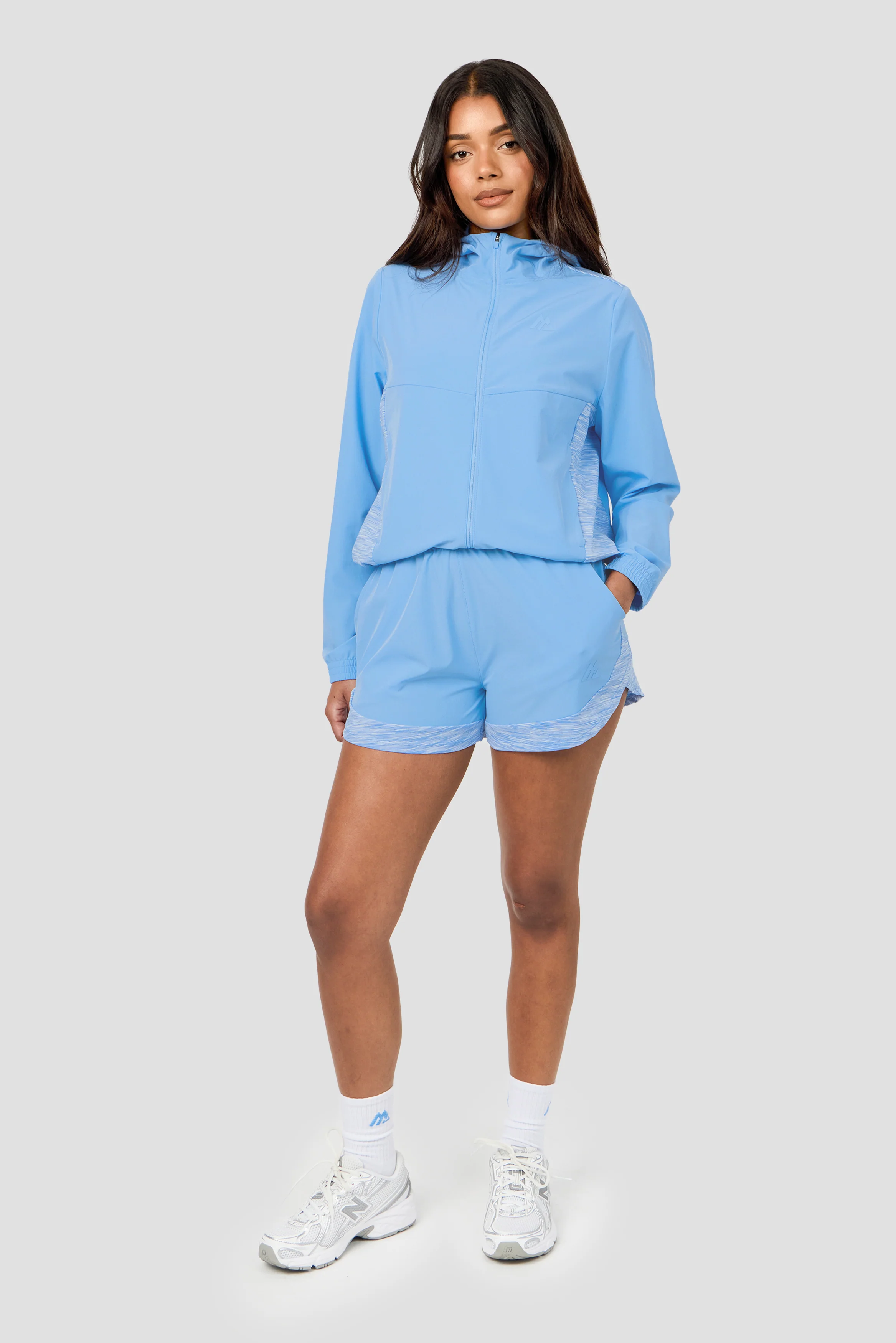 Women's Trail Windbreaker - Light Blue Multi - Image 3