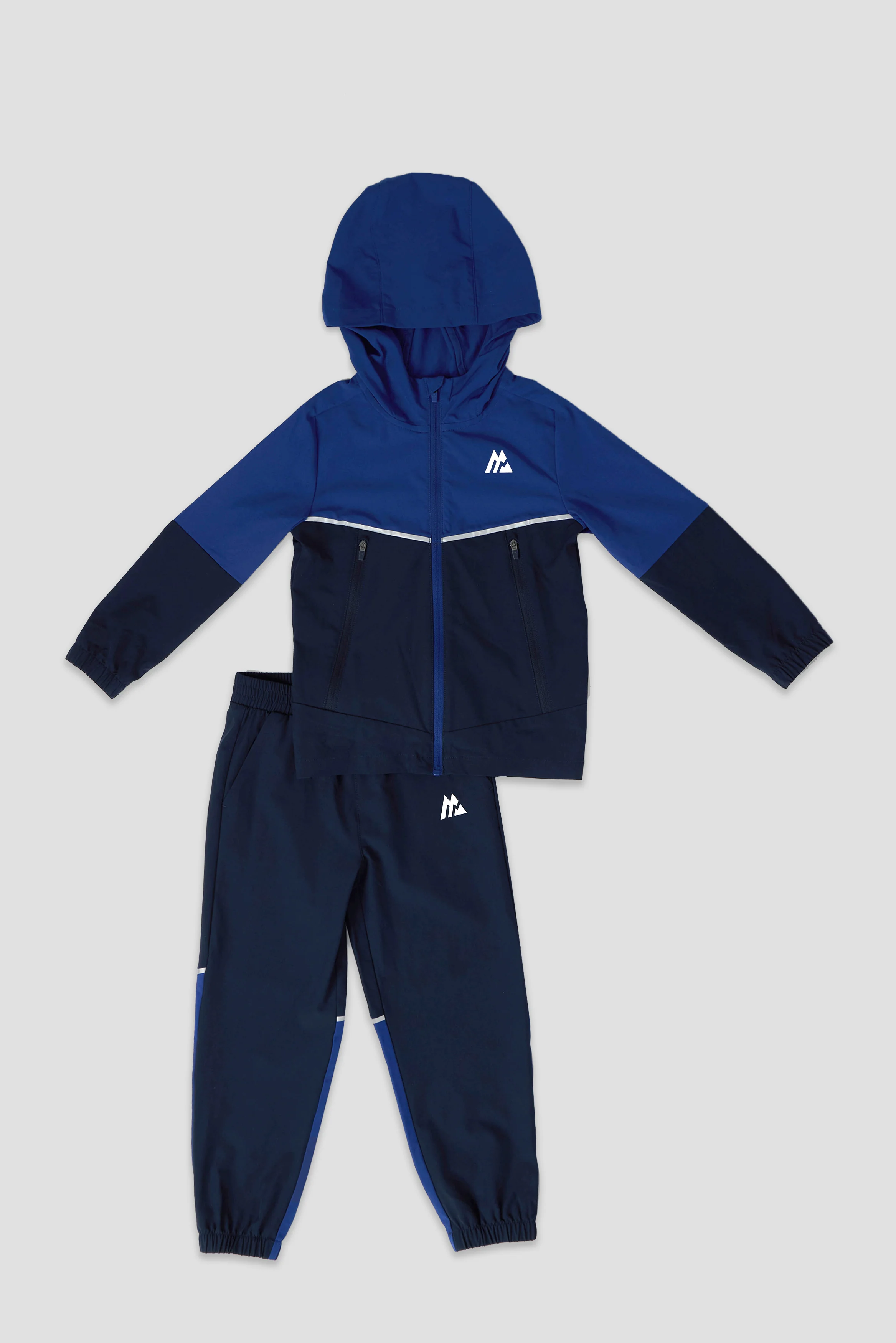 Infant Boys Trek Woven Jacket/Pant Set - Marine Blue/Midnight Blue - Image 4
