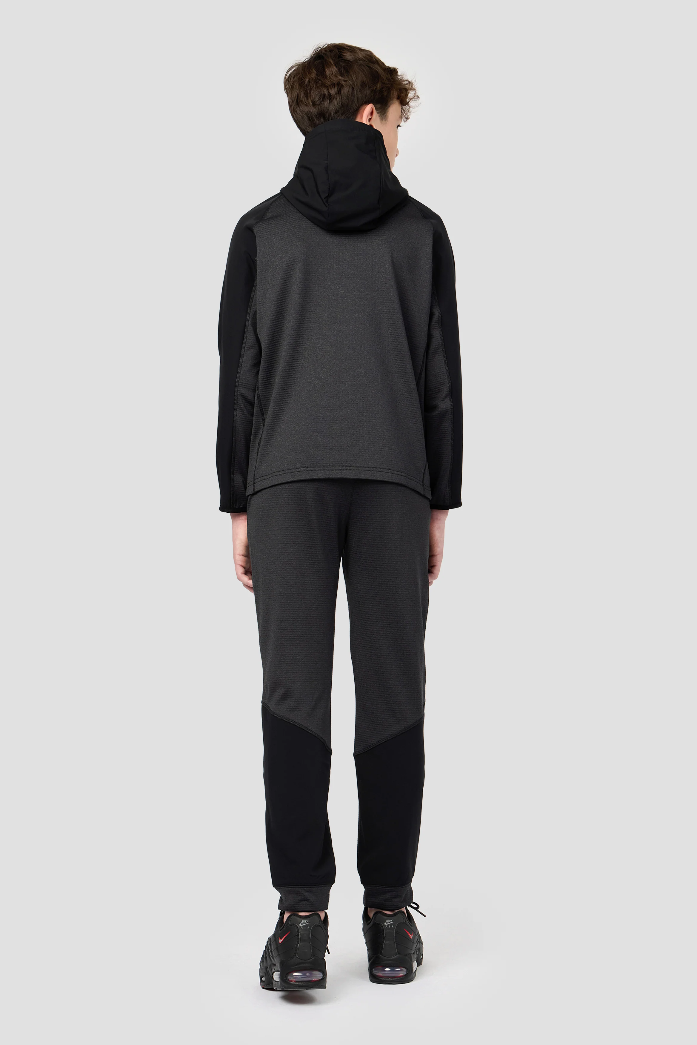 Boys Valen Jogger - Black Marl - Image 6
