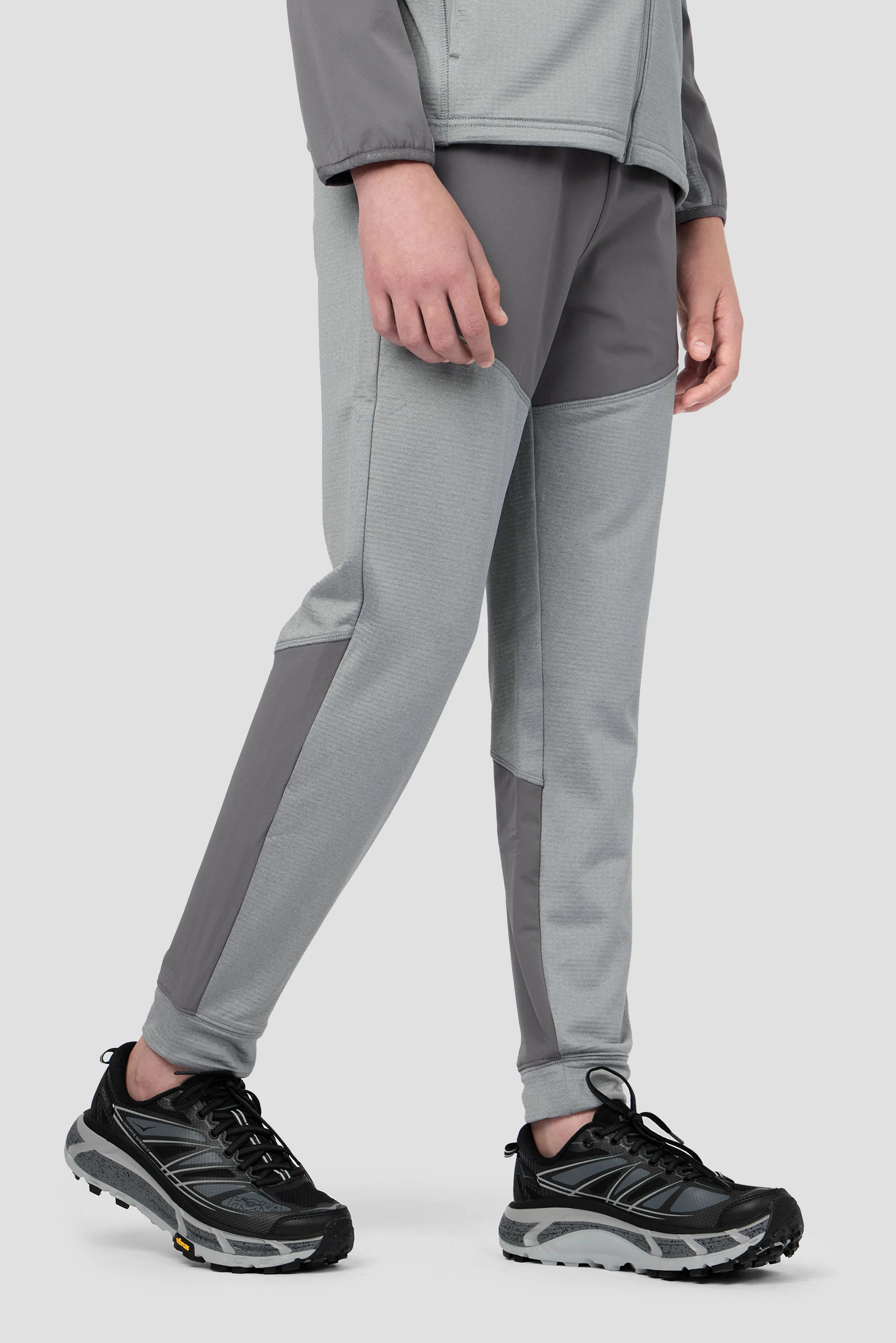 Boys Valen Jogger - Platinum Grey Marl/Cement Grey - Image 2