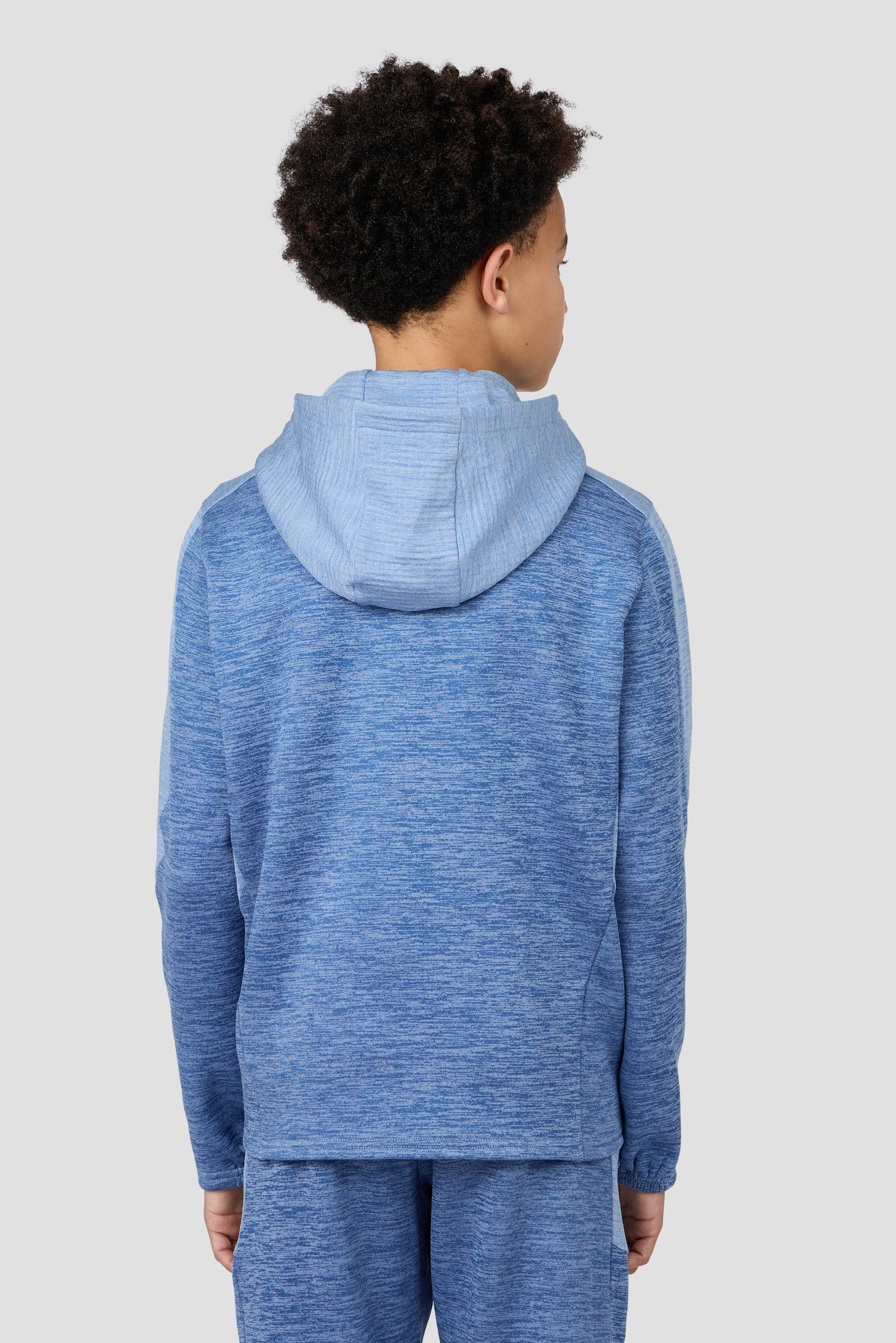 Boys Vantage Hood - Charcoal Blue/Cloudy Blue - Image 2